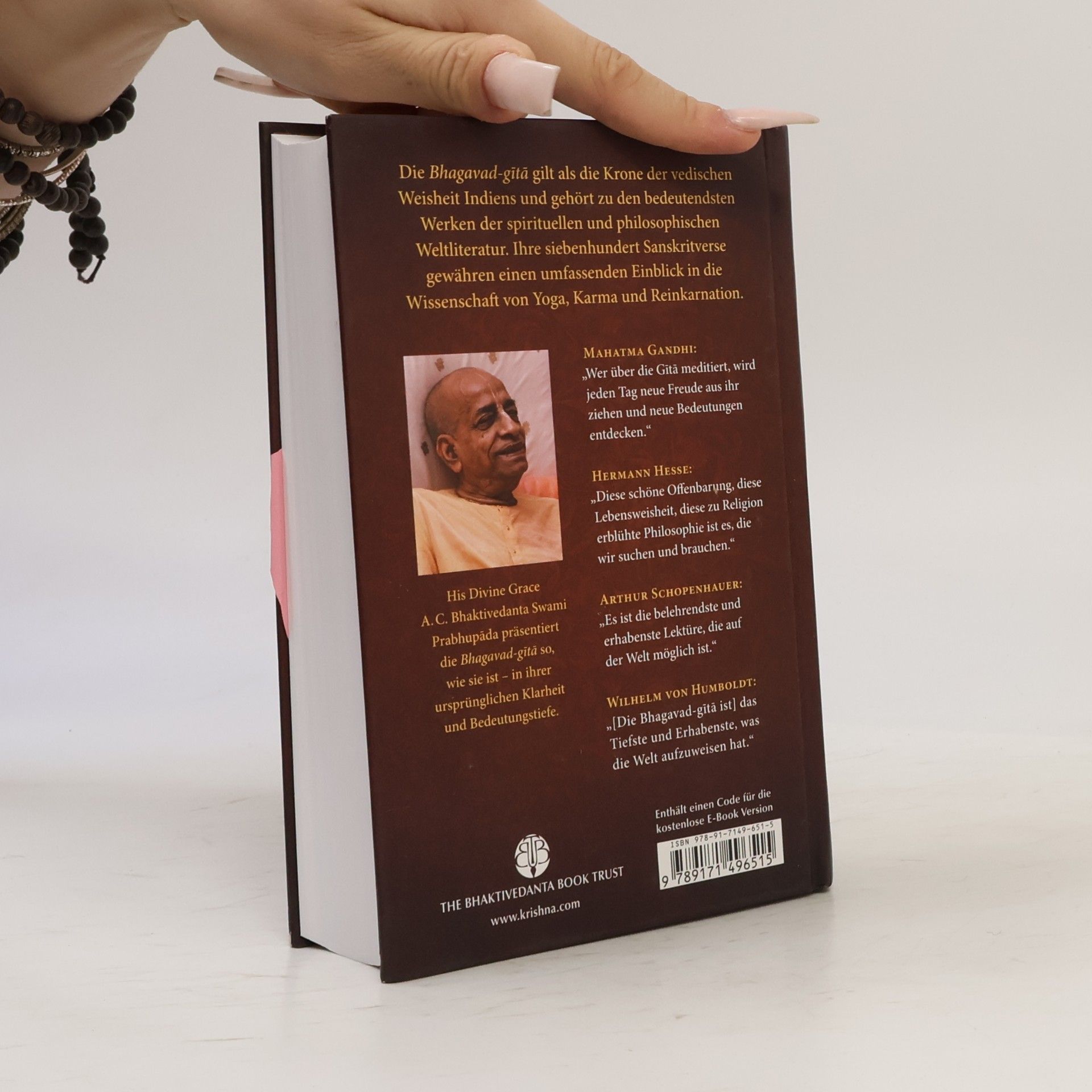 A. C. Bhaktivedanta Swami Prabhupada Bhagavad-gítá. Wie sie ist