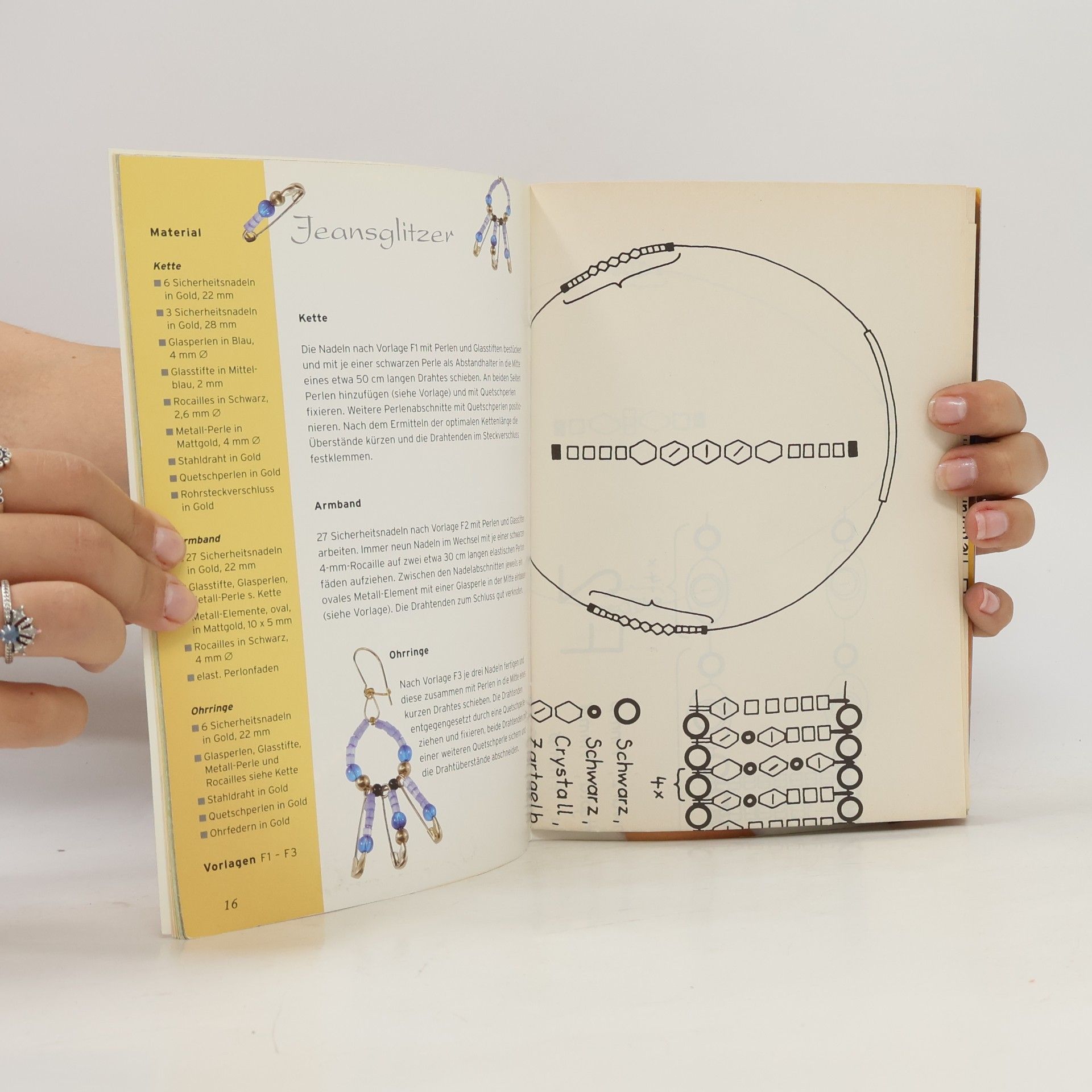 Ingrid Moras Perlenschmuck Glitzer-Effekte