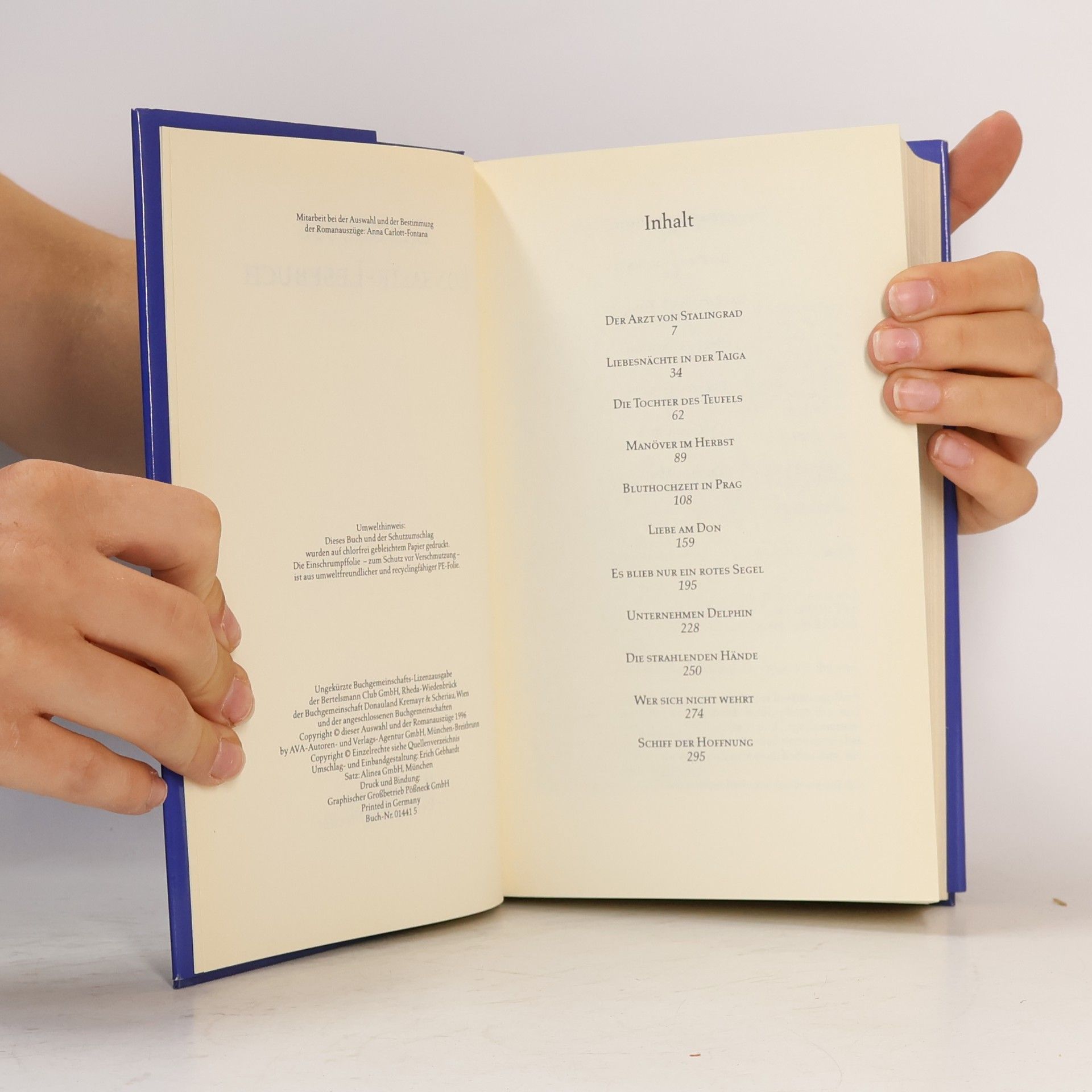 Heinz Günther Konsalik Das grosse Konsalik Lesebuch