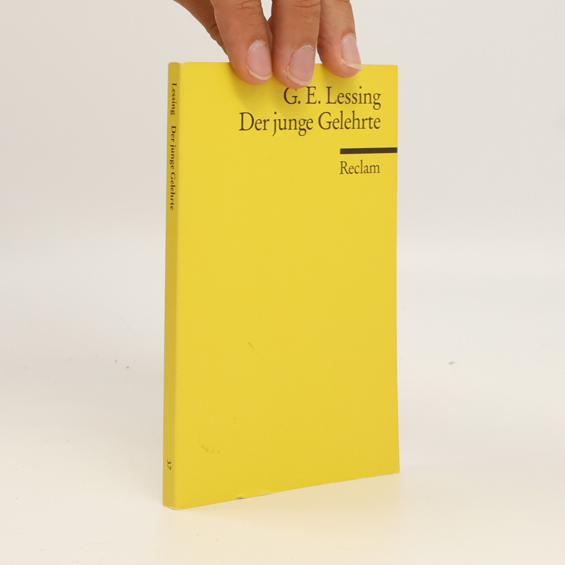 Gotthold Ephraim Lessing Der junge Gelehrte