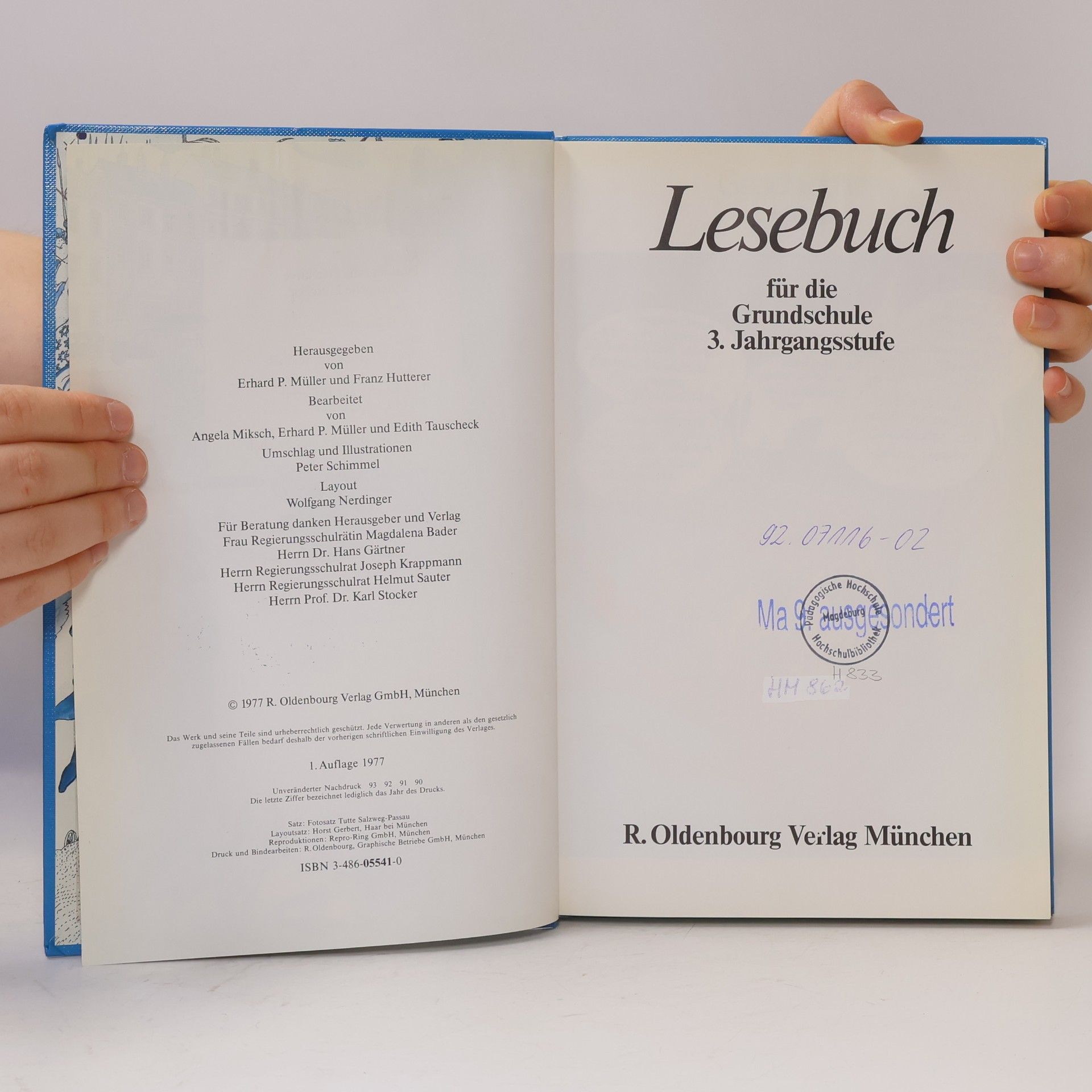 Erhard P. Müller Lesebuch für die Grundschule - 3. Jahrgangsstufe