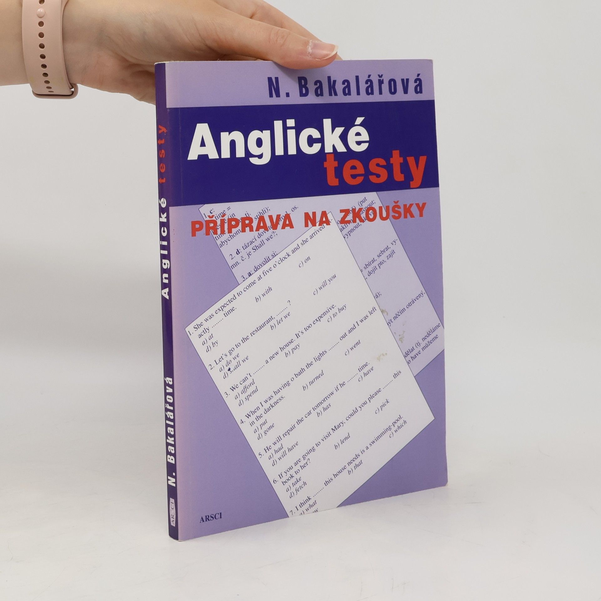 Natálie Bakalářová Anglické testy