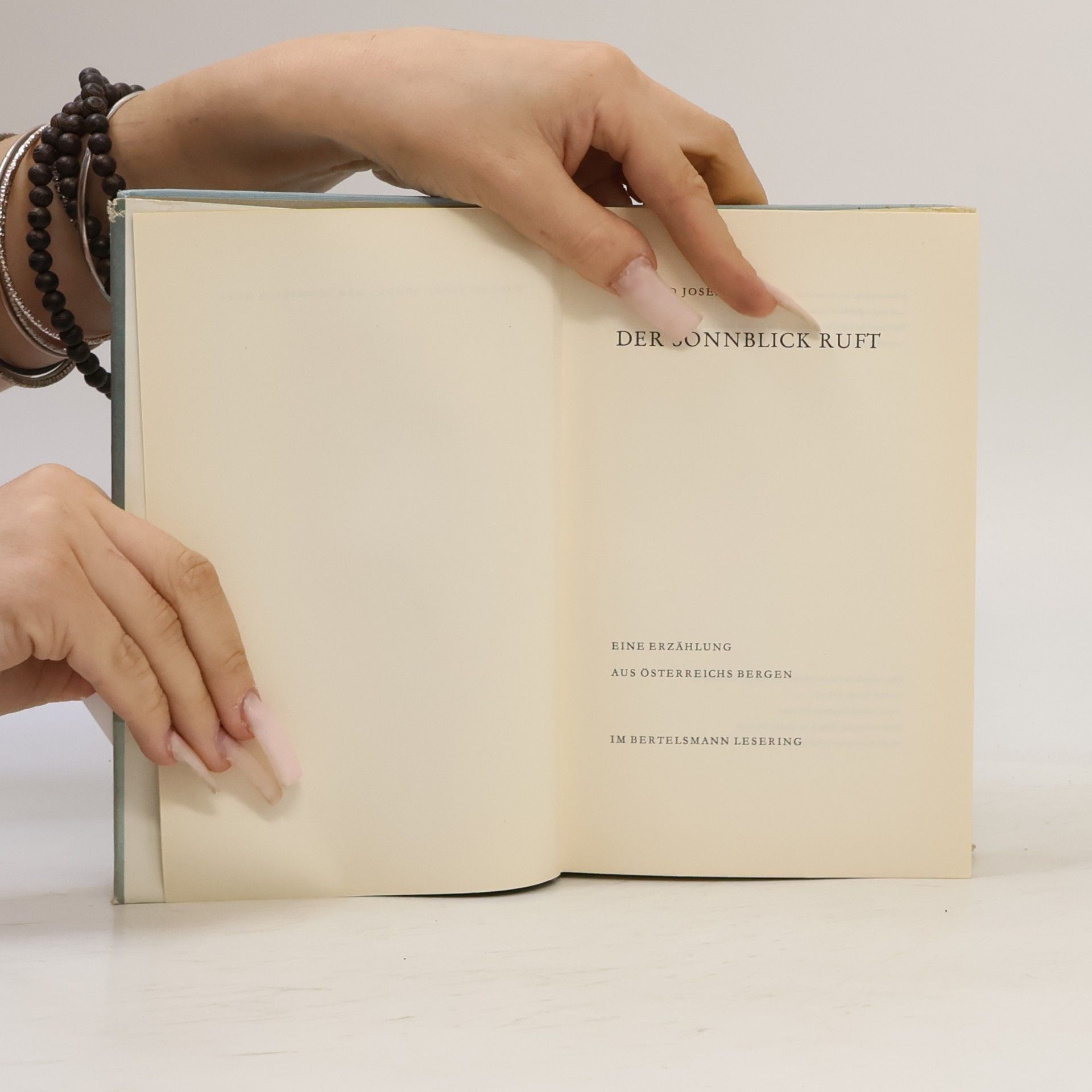 Edmund Josef Bendl Der Sonnblick ruft