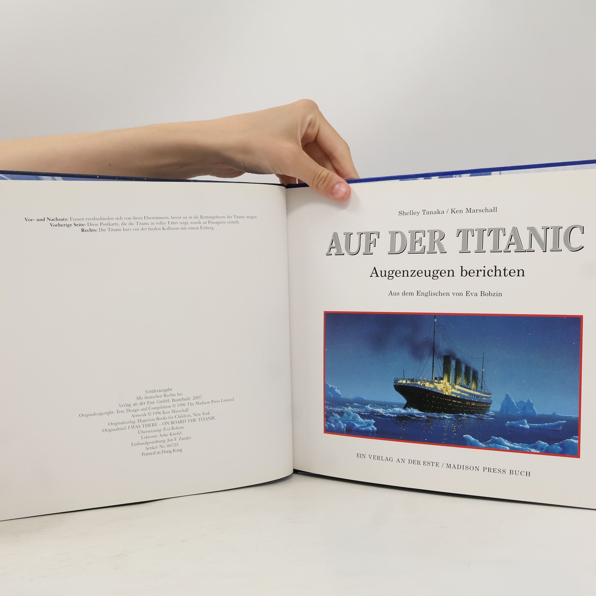 Shelley Tanaka Auf der Titanic