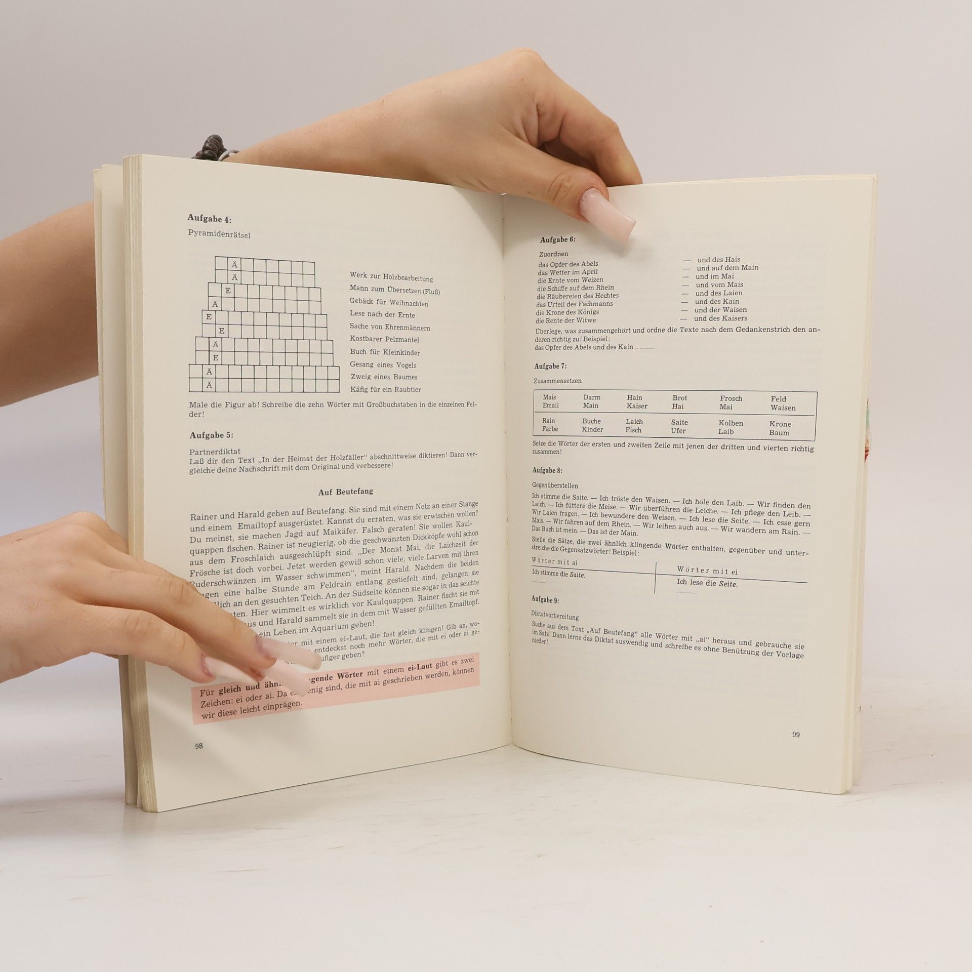 Autorenkollektiv Muttersprache 6. Schülerarbeitsbuch für die 6. Jahrgangsstufe