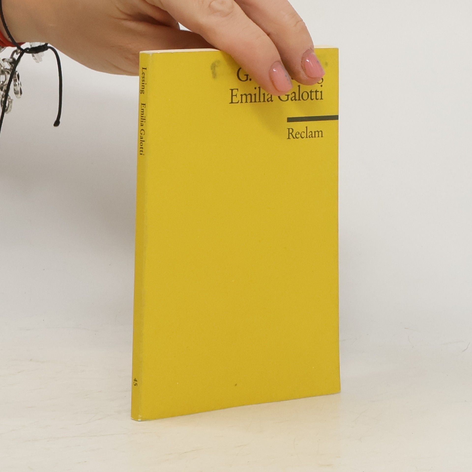 Gotthold Ephraim Lessing Emilia Galotti