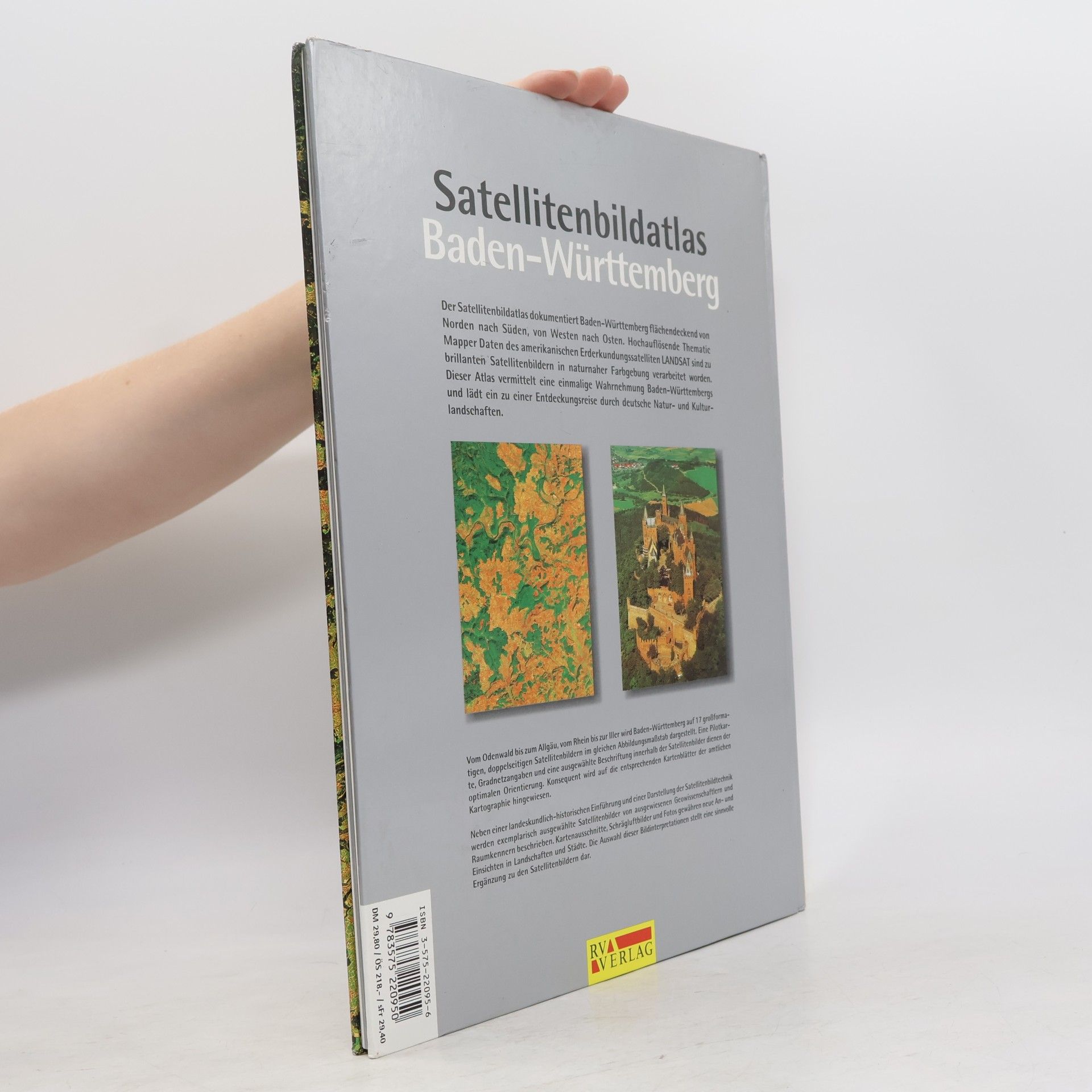 Rudolf Winter Satellitenbild-Atlas Baden-Württemberg