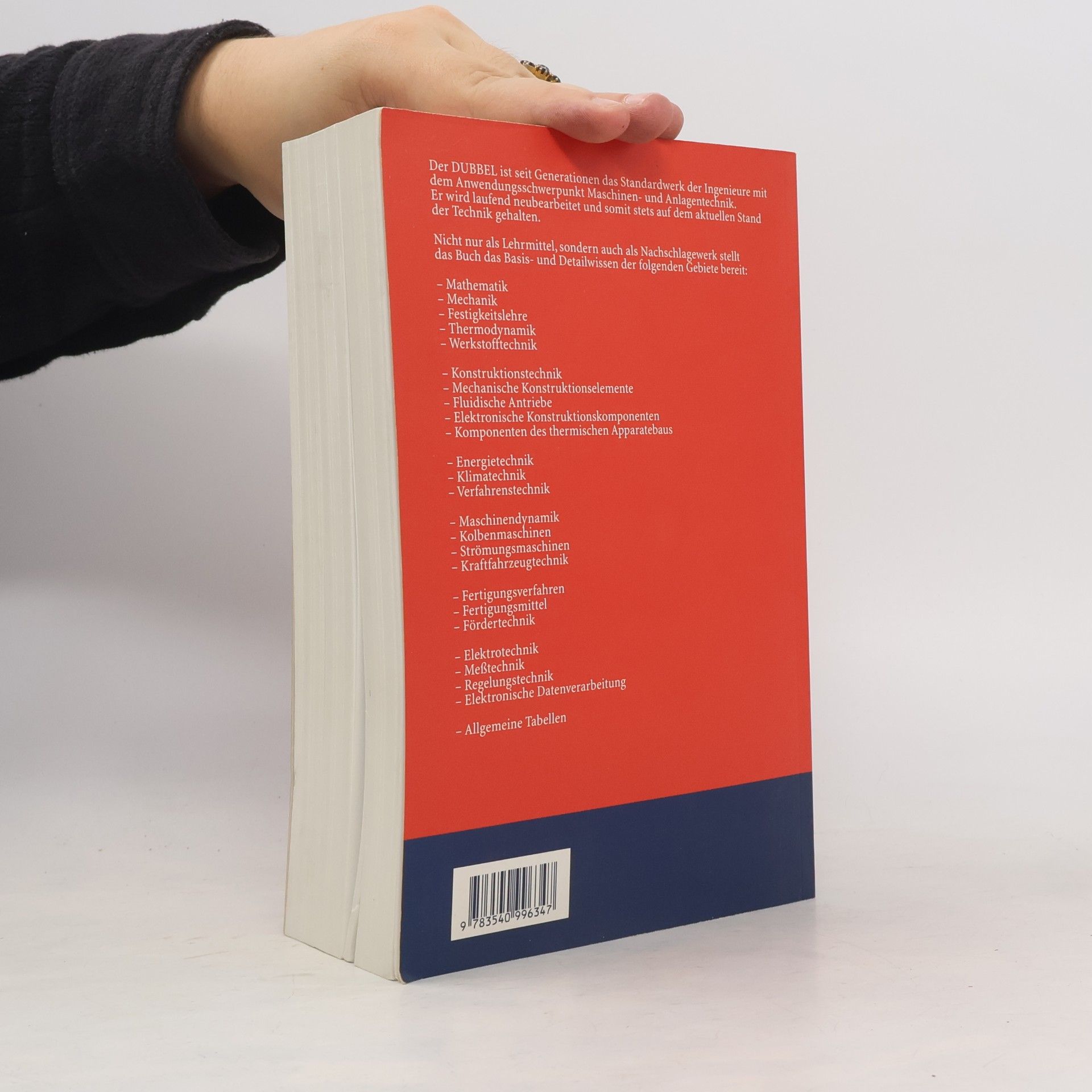 Wolfgang Beitz DUBBEL - Taschenbuch für den Maschinenbau