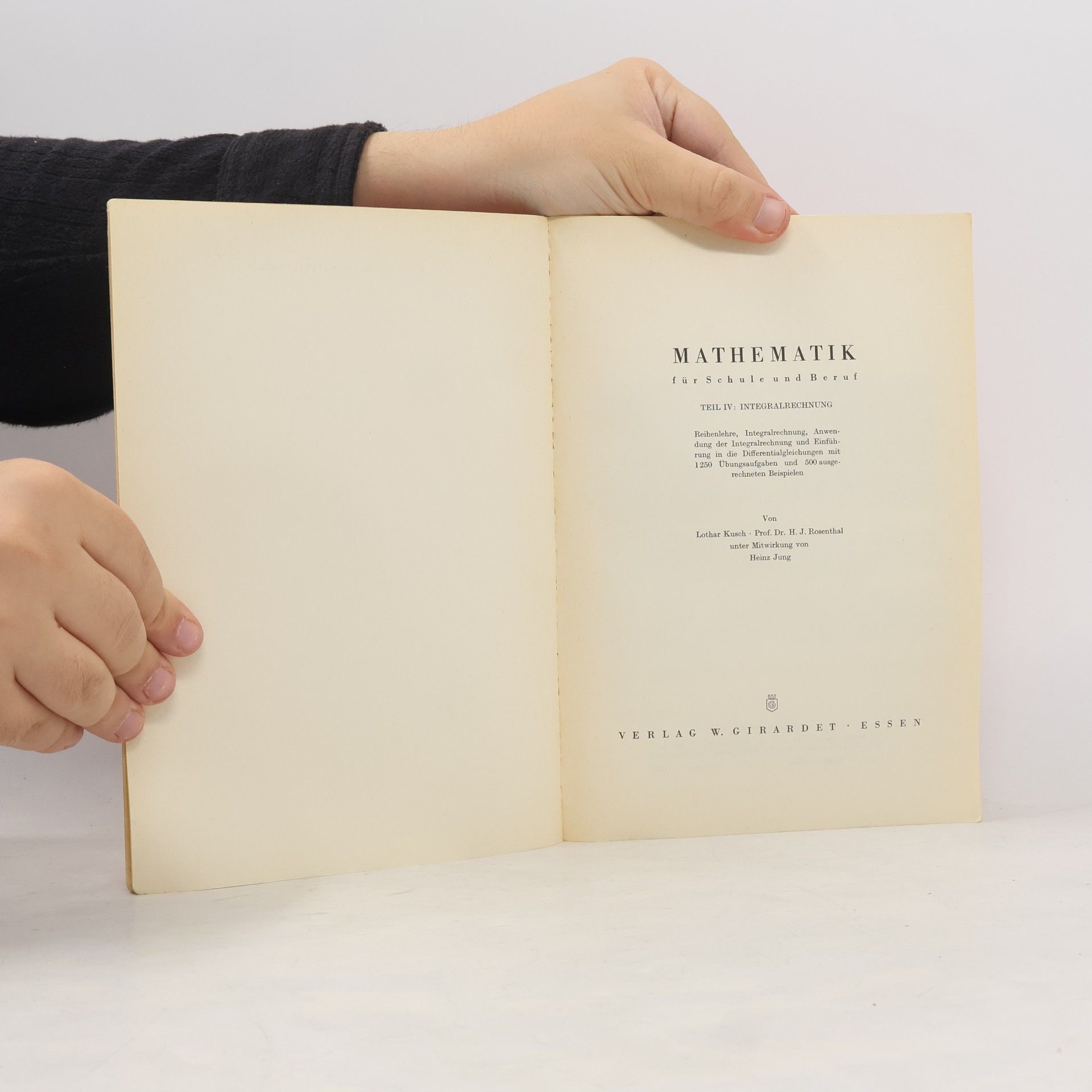 Eugen Kusch Mathematik für Schule und Beruf 4