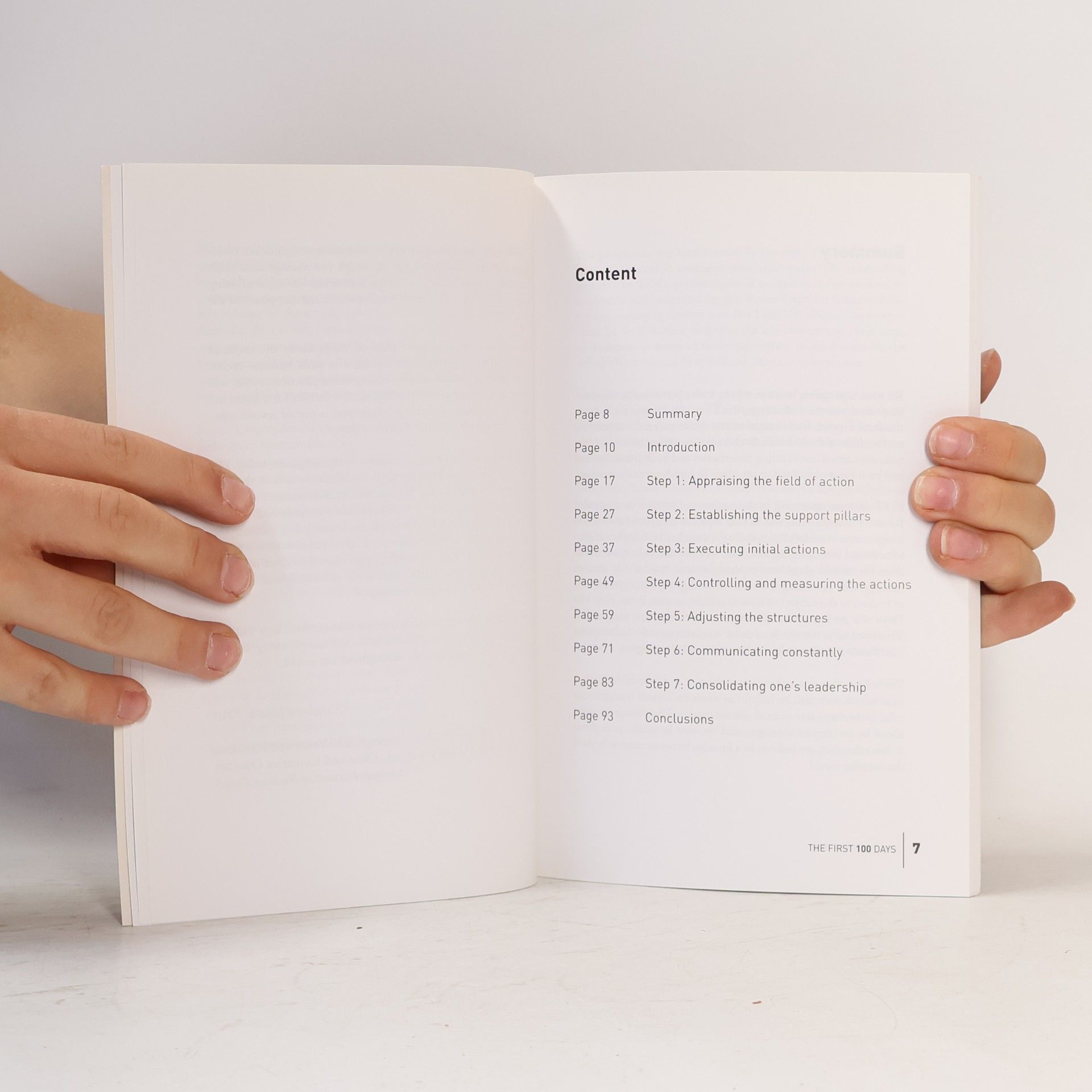 Various authors The First 100 Days
