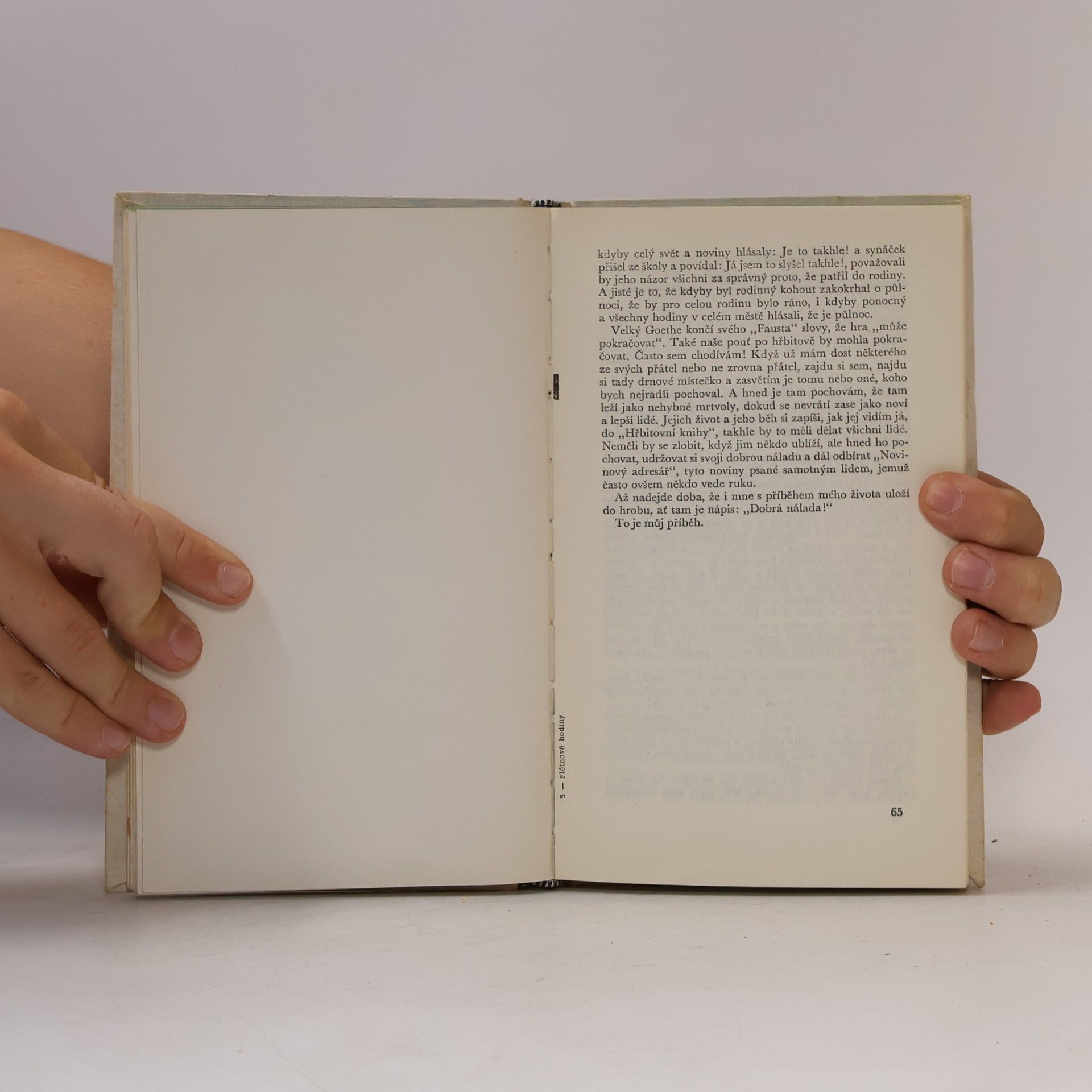 Hans Christian Andersen Flétnové hodiny