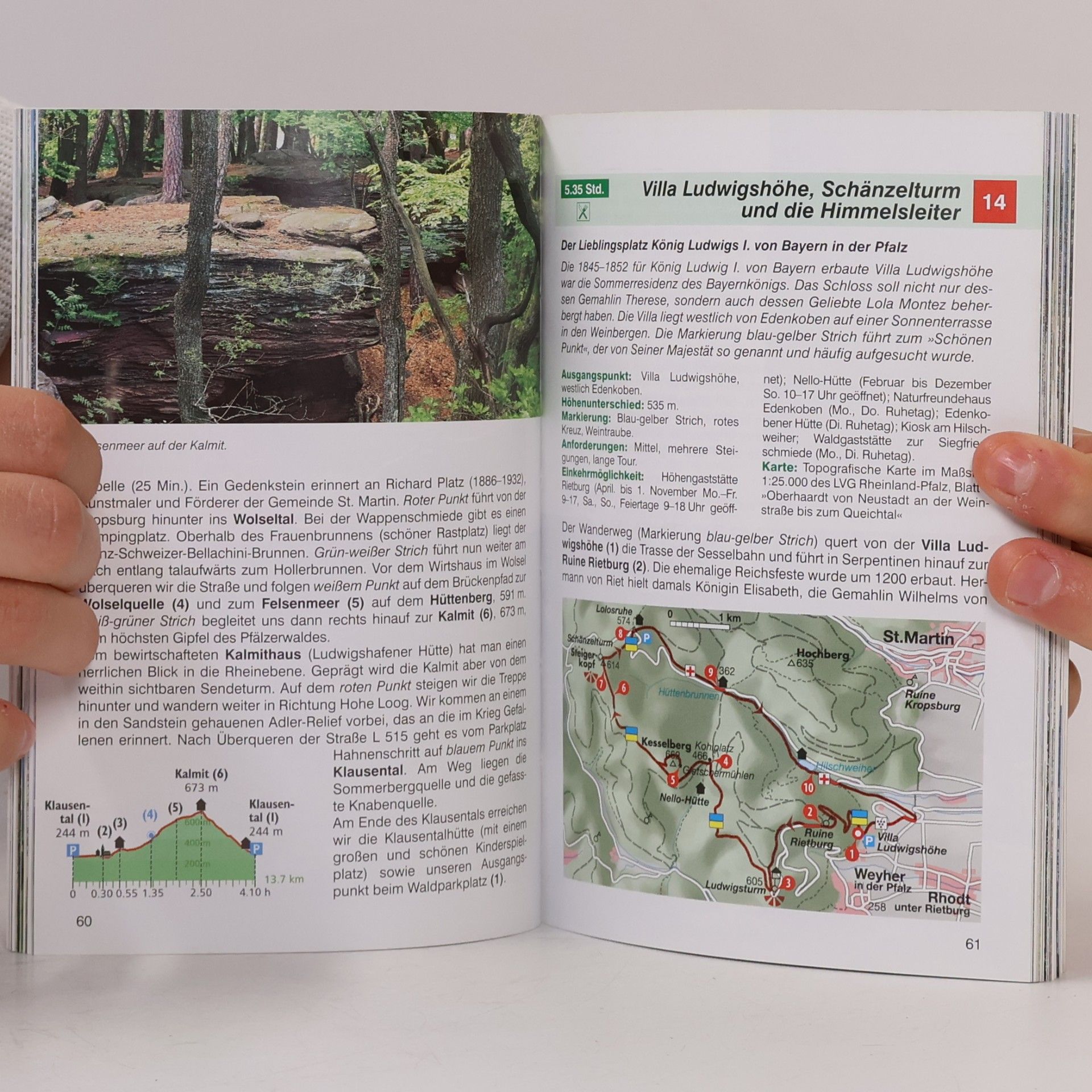Jörg-Thomas Titz Rother Wanderführer: Pfälzerwald