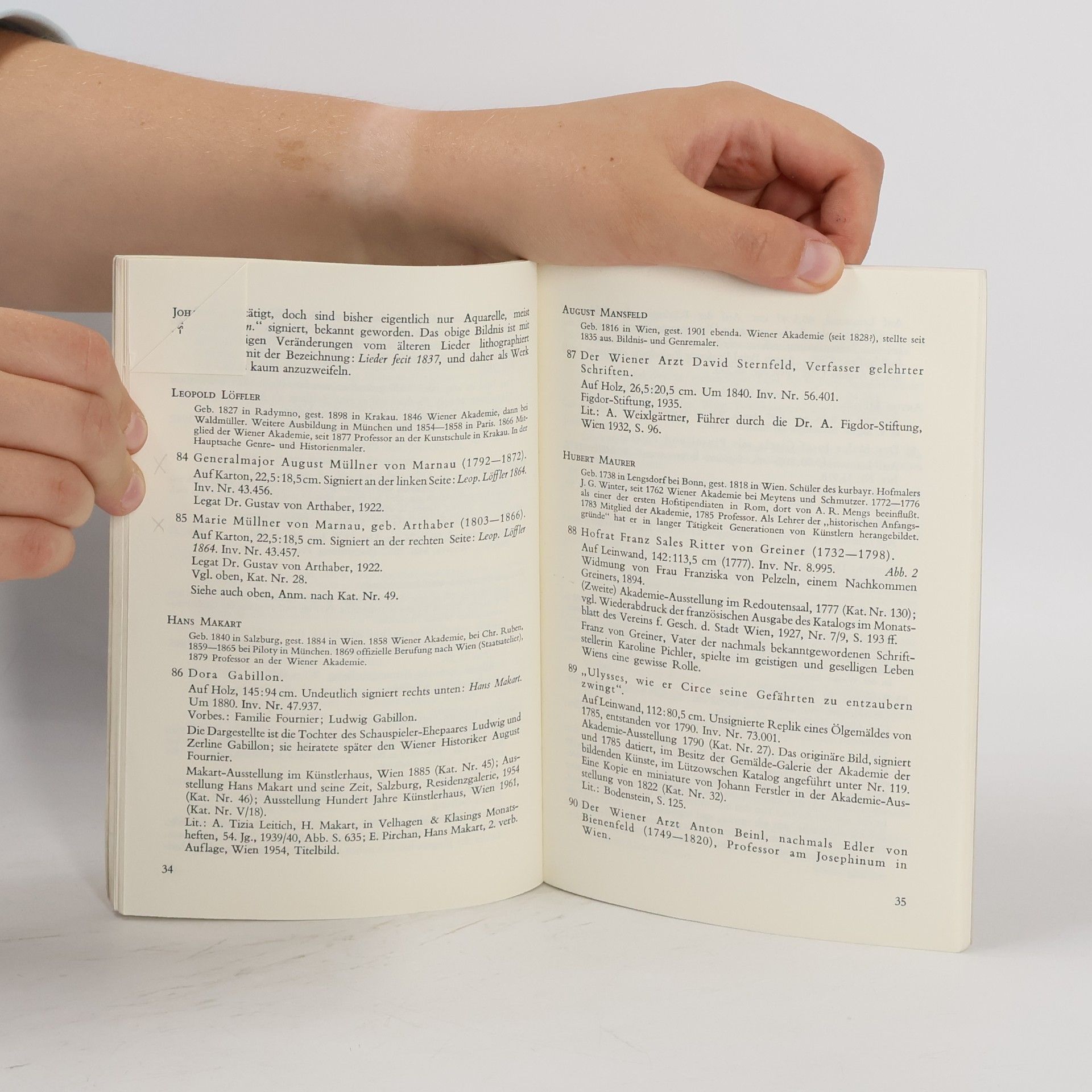 Peter Pötschner Die Gemäldesammlung des Historischen Museums der Stadt Wien. Katalog. Zweiter Teil