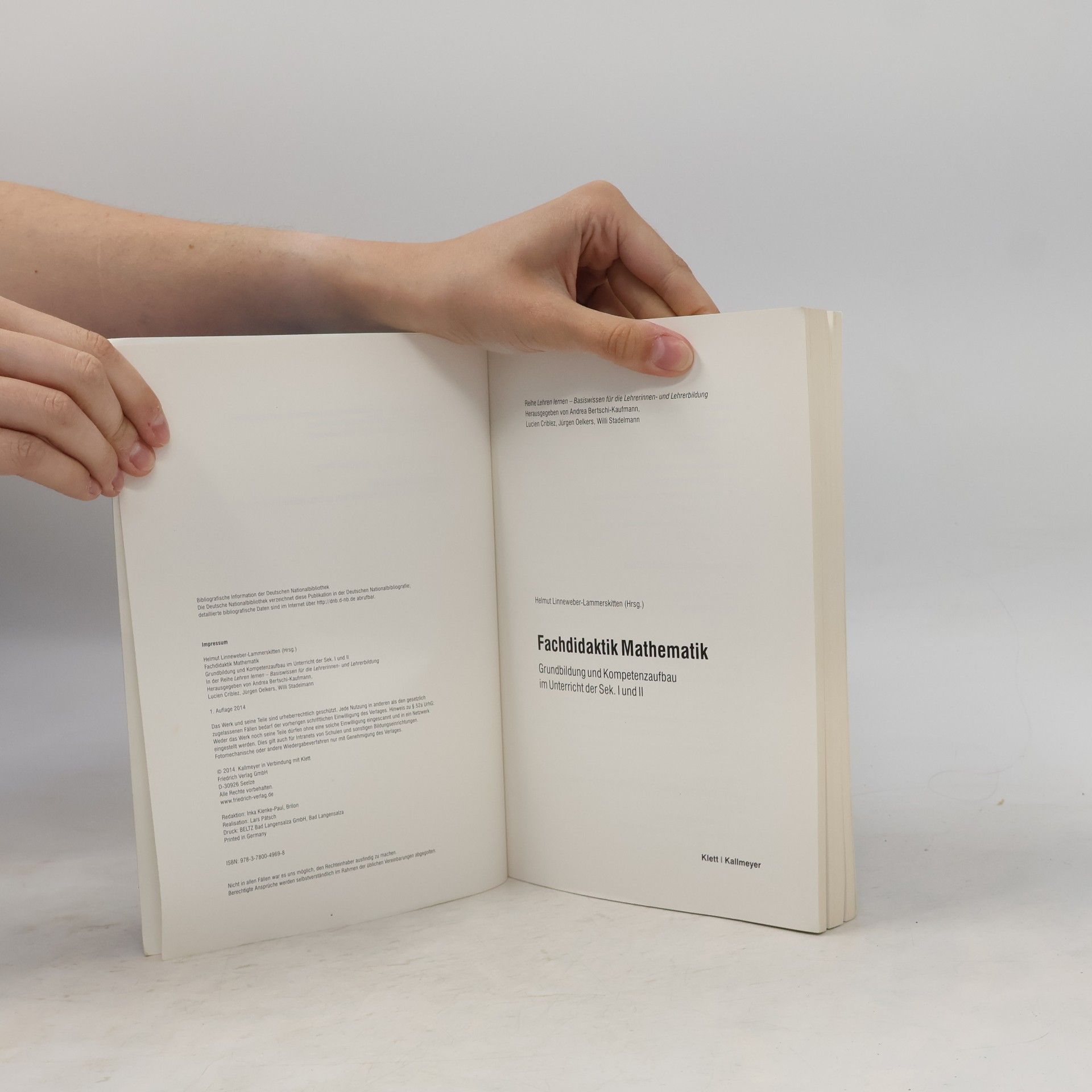Helmut Linneweber-Lammerskitten Fachdidaktik Mathematik