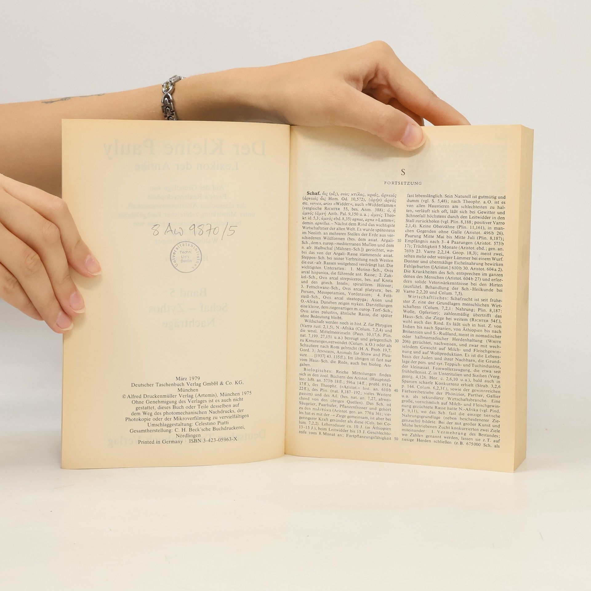 Collectif d'auteurs Der Kleine Pauly. Lexikon der Antike in fünf Bänden. 5