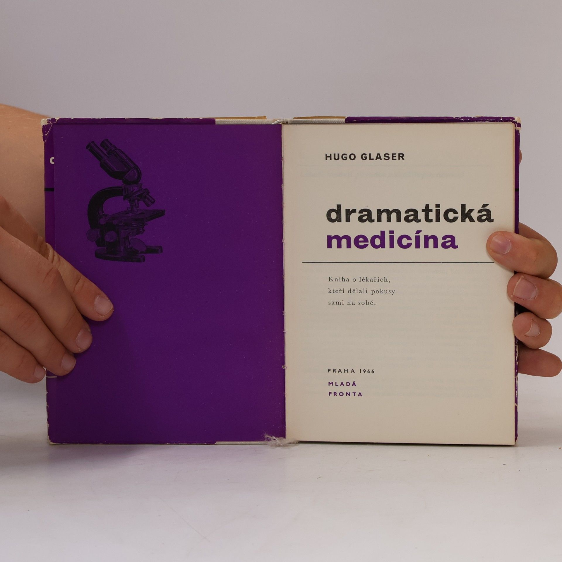 Hugo Glaser Dramatická medicína