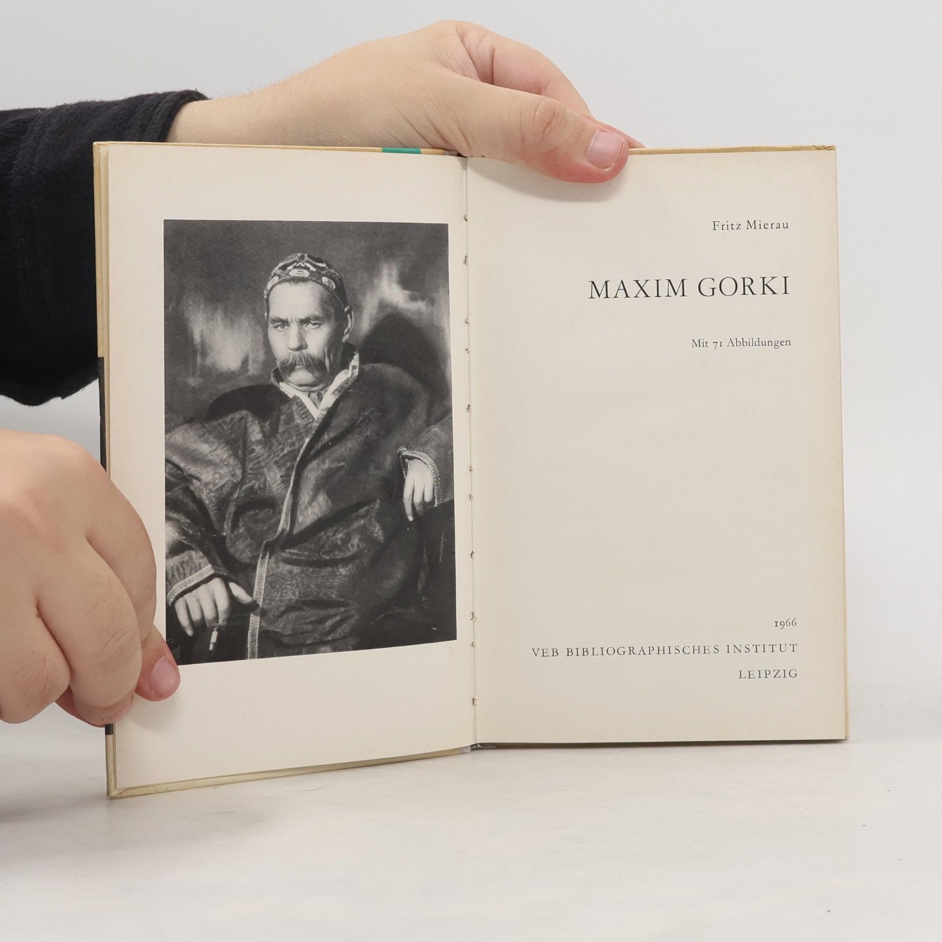 Fritz Mierau Maxim Gorki