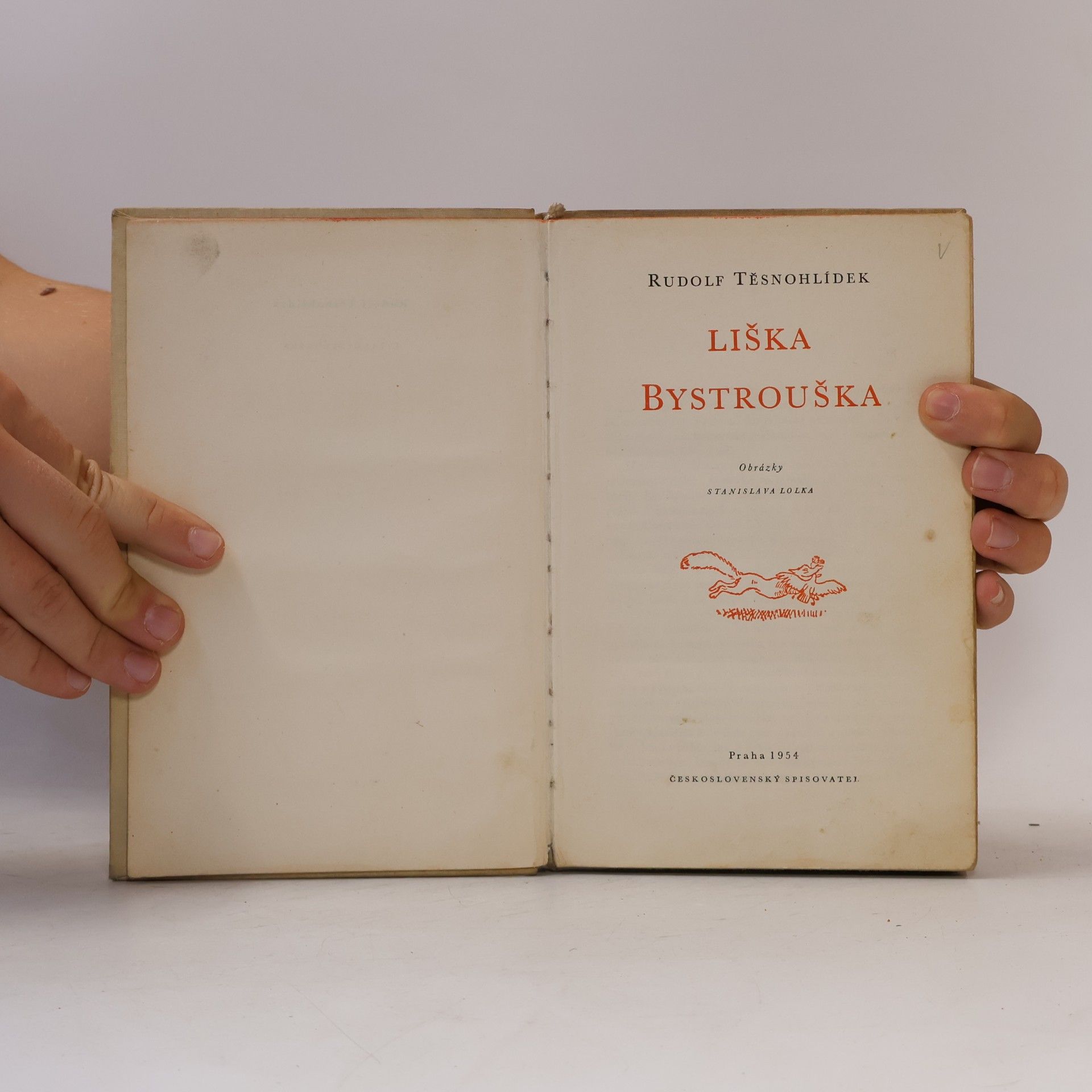 Rudolf Těsnohlídek Liška Bystrouška