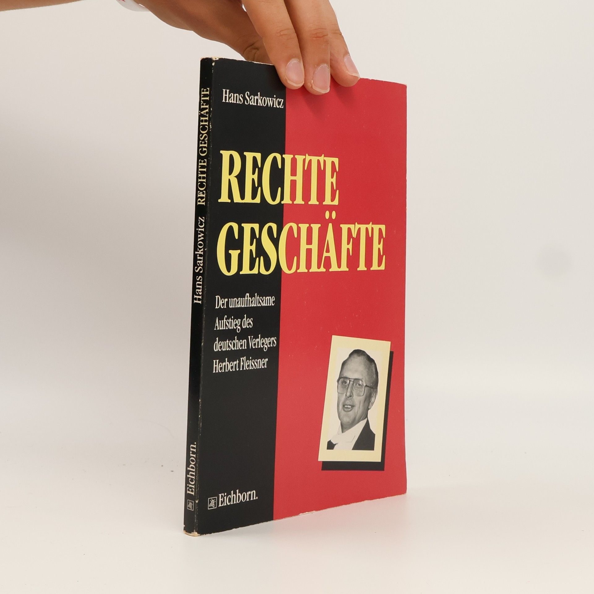 Hans Sarkowicz Rechte Geschäfte