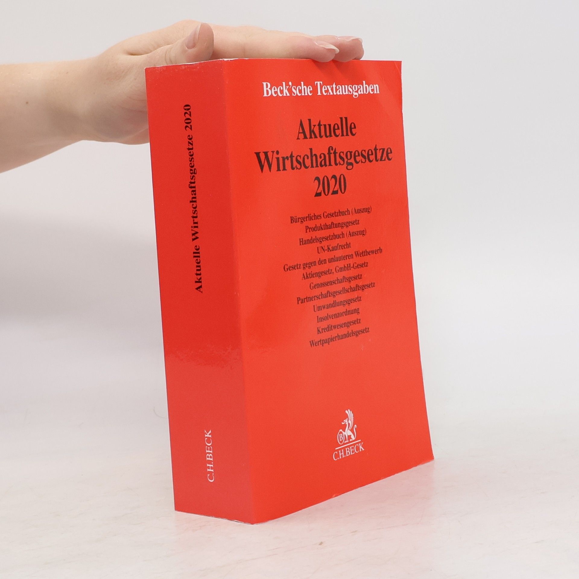 Various authors Aktuelle Wirtschaftsgesetze 2020