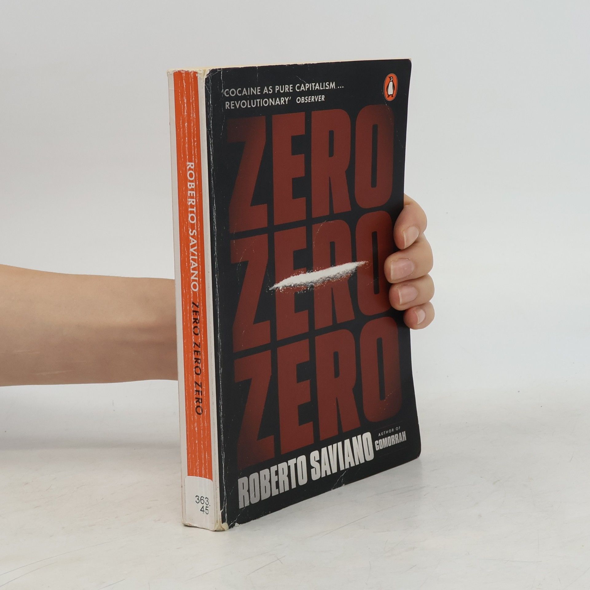 Roberto Saviano Zero Zero Zero, English Edition