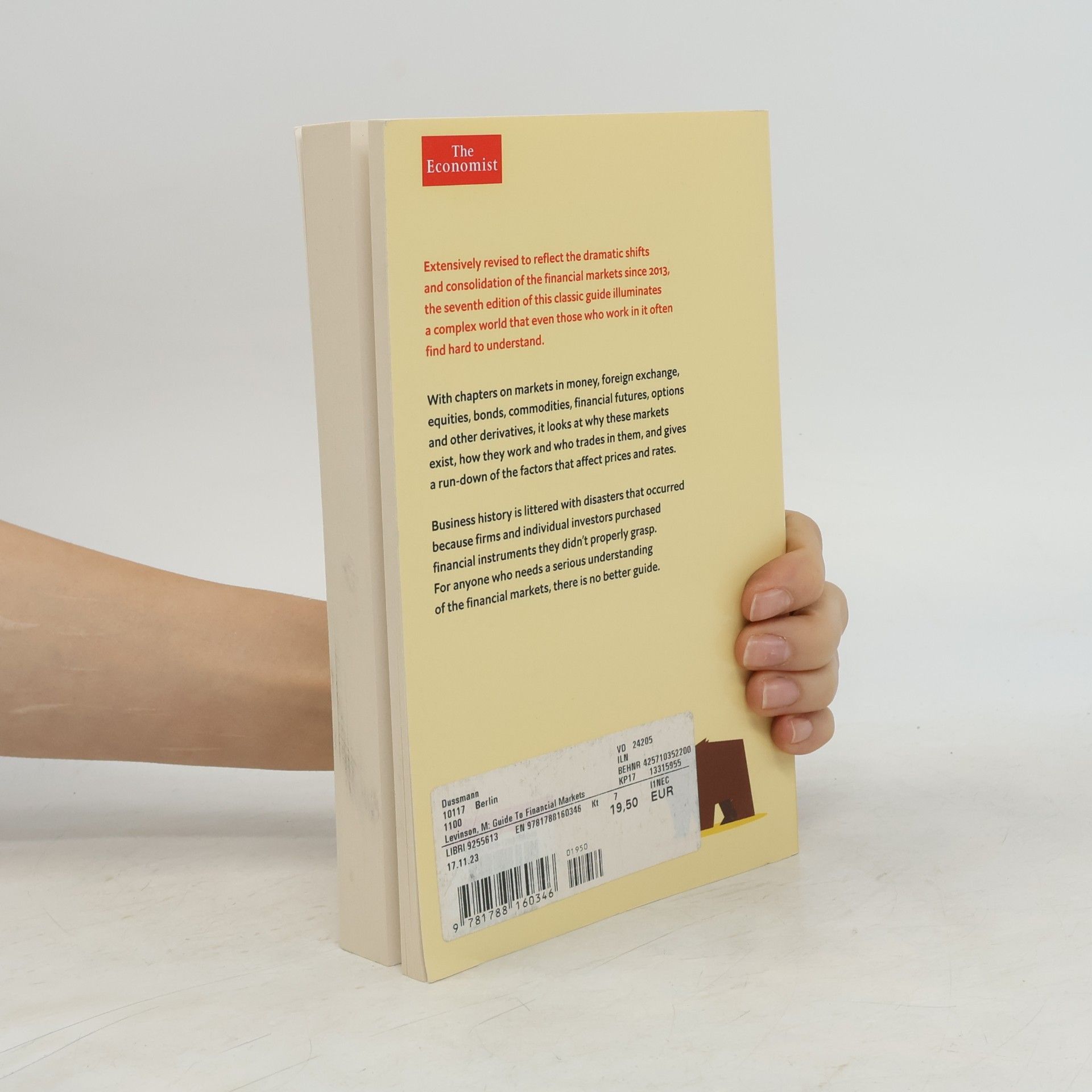 Marc Levinson The Economist Guide To Financial Markets 7th Edition
