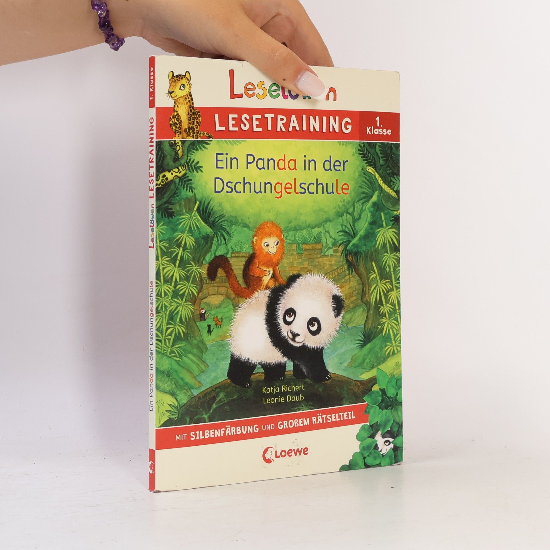 Katja Richert Leselöwen Lesetraining 1. Klasse - Ein Panda in der Dschungelschule