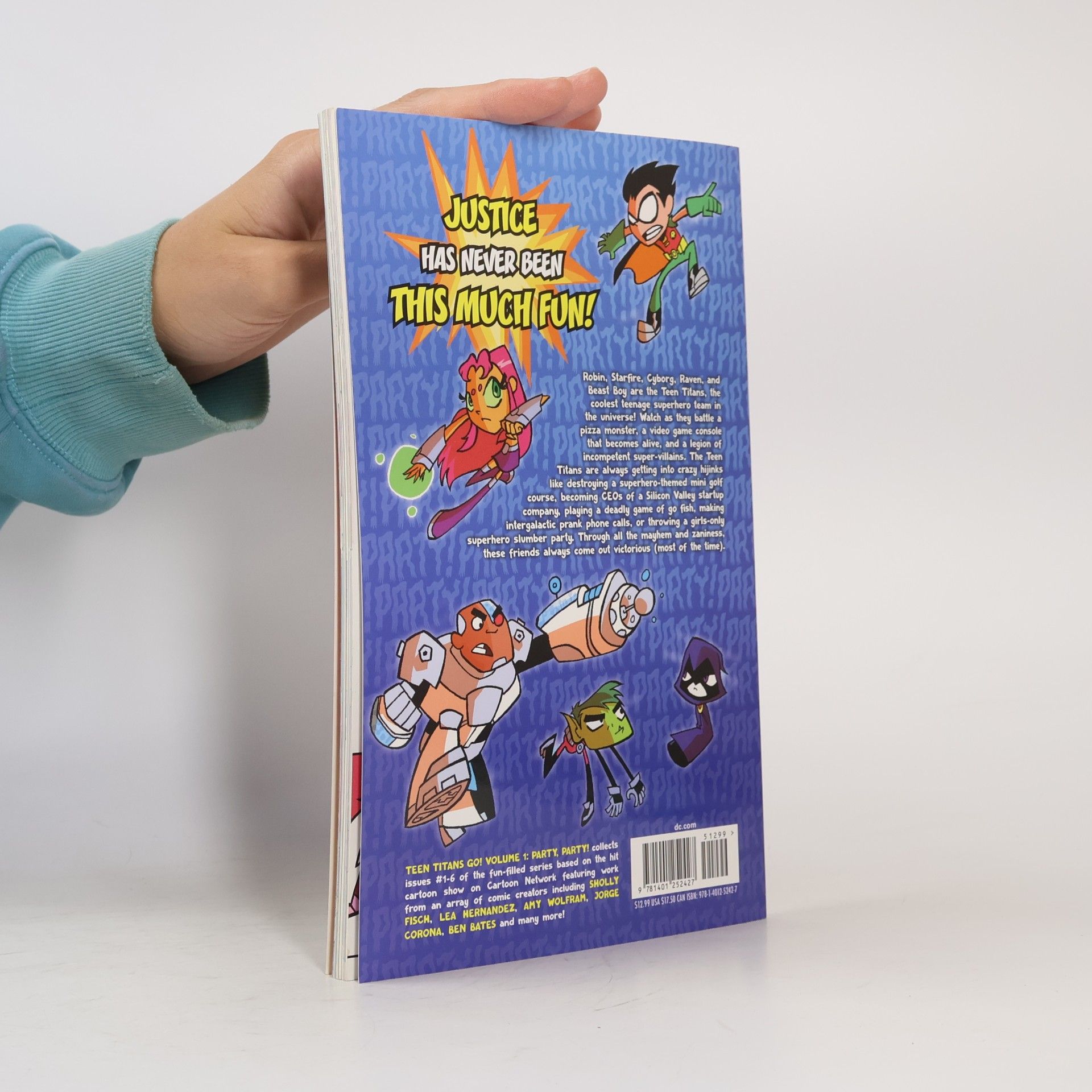 Dario Brizuela Teen Titans Go! Vol. 1 Party, Party!