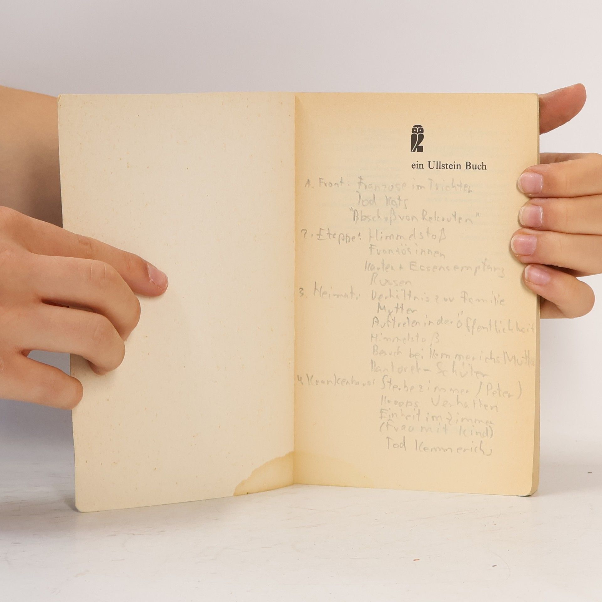 Erich Maria Remarque Im Westen nichts Neues