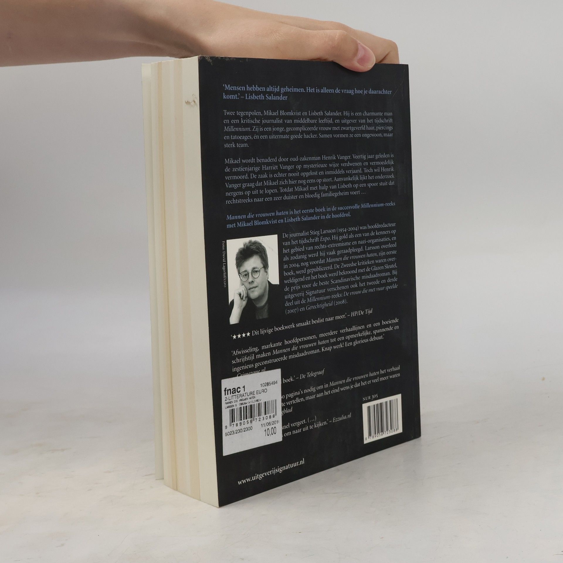 Stieg Larsson Mannen die vrouwen haten