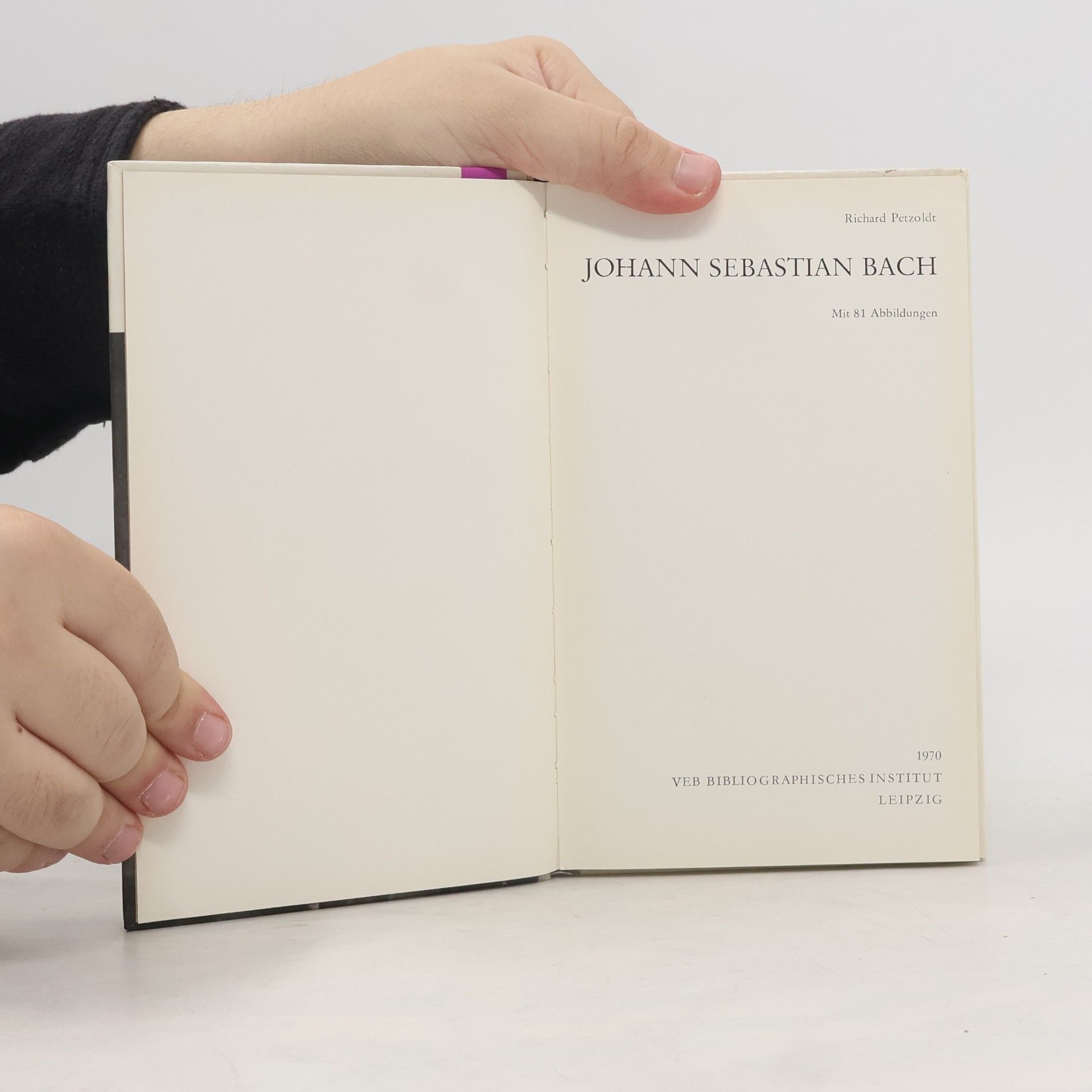 Richard Petzoldt Johann Sebastian Bach