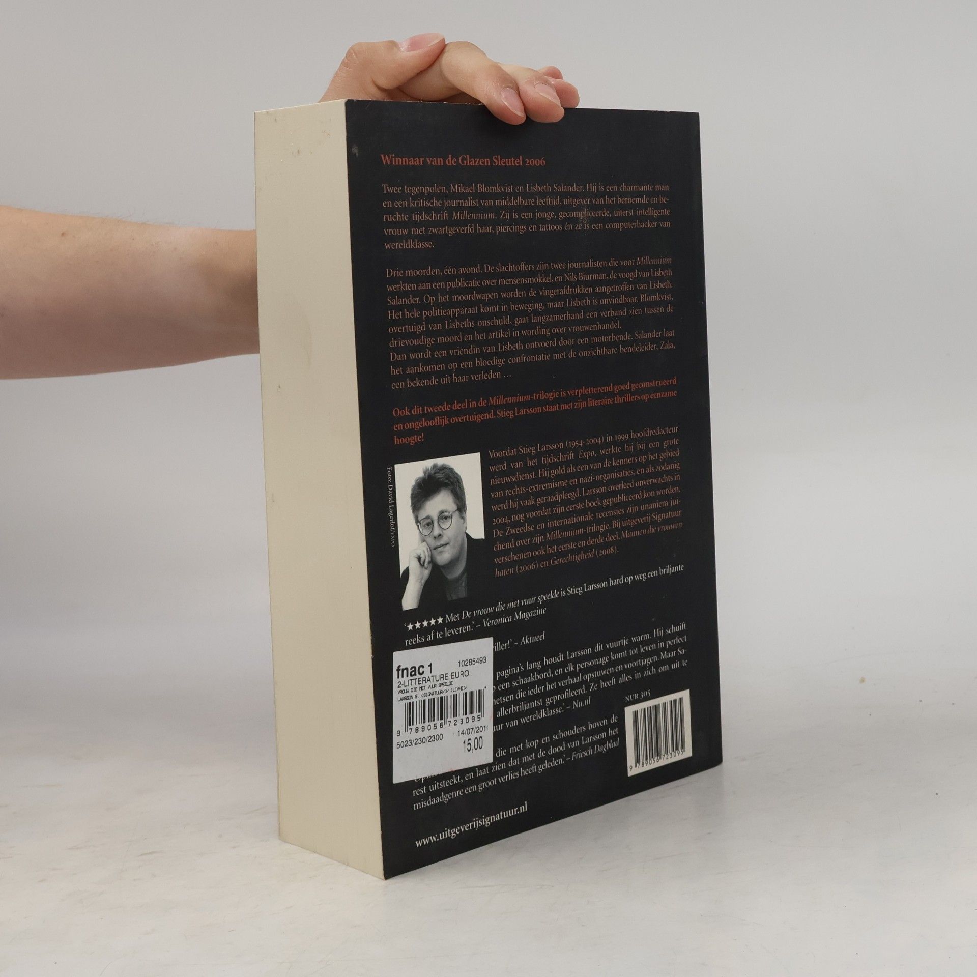 Stieg Larsson De vrouw die met vuur speelde