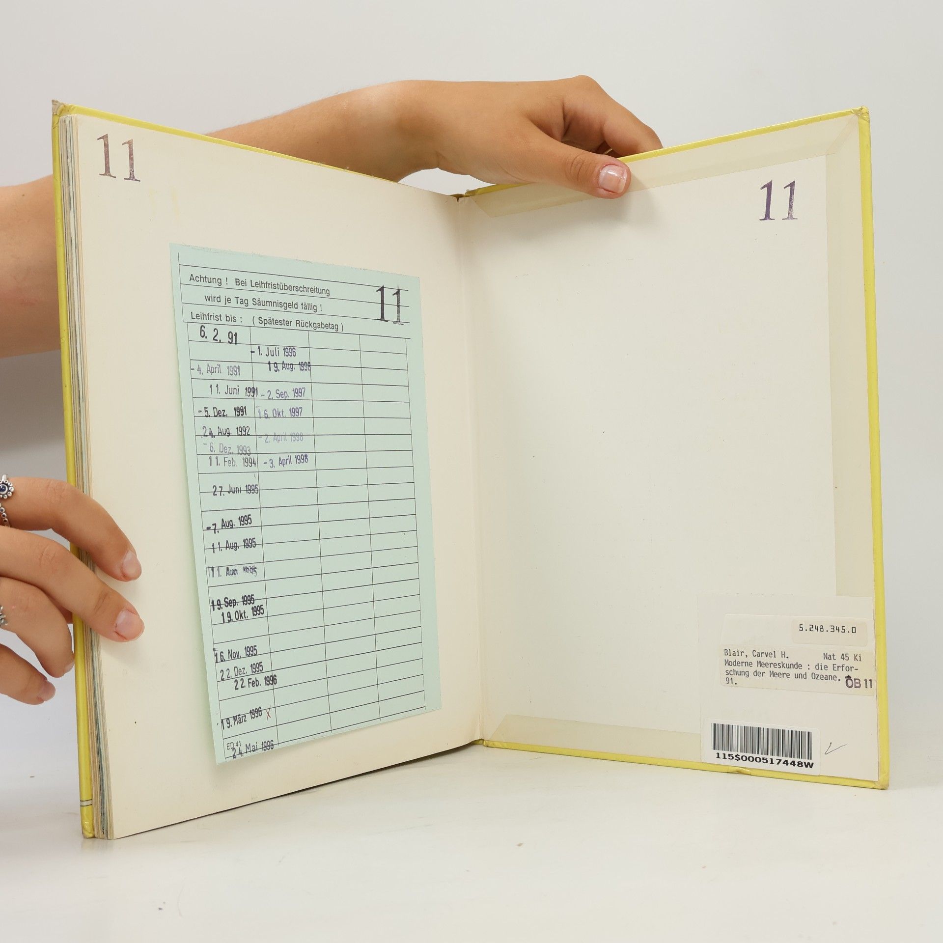 Carvel Hall Blair Tessloffs Jugendbibliothek in Farbe: Moderne Meereskunde