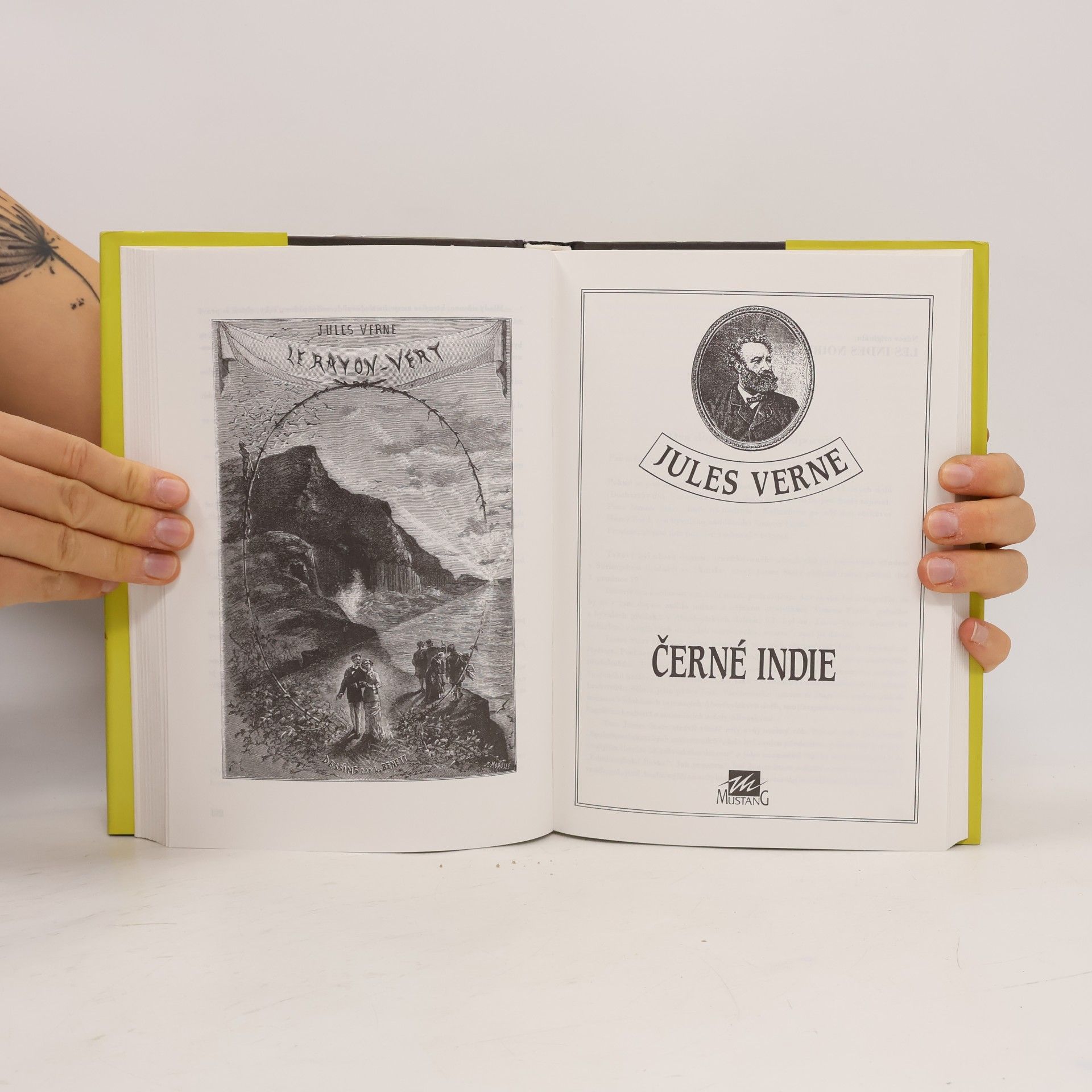 Jules Verne Zelený paprsek / Černé Indie