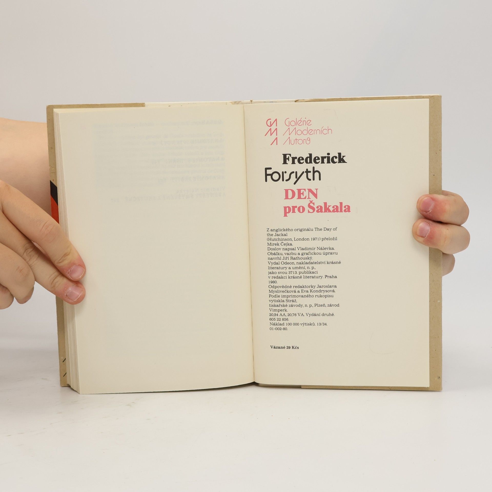 Frederick Forsyth Den pro Šakala