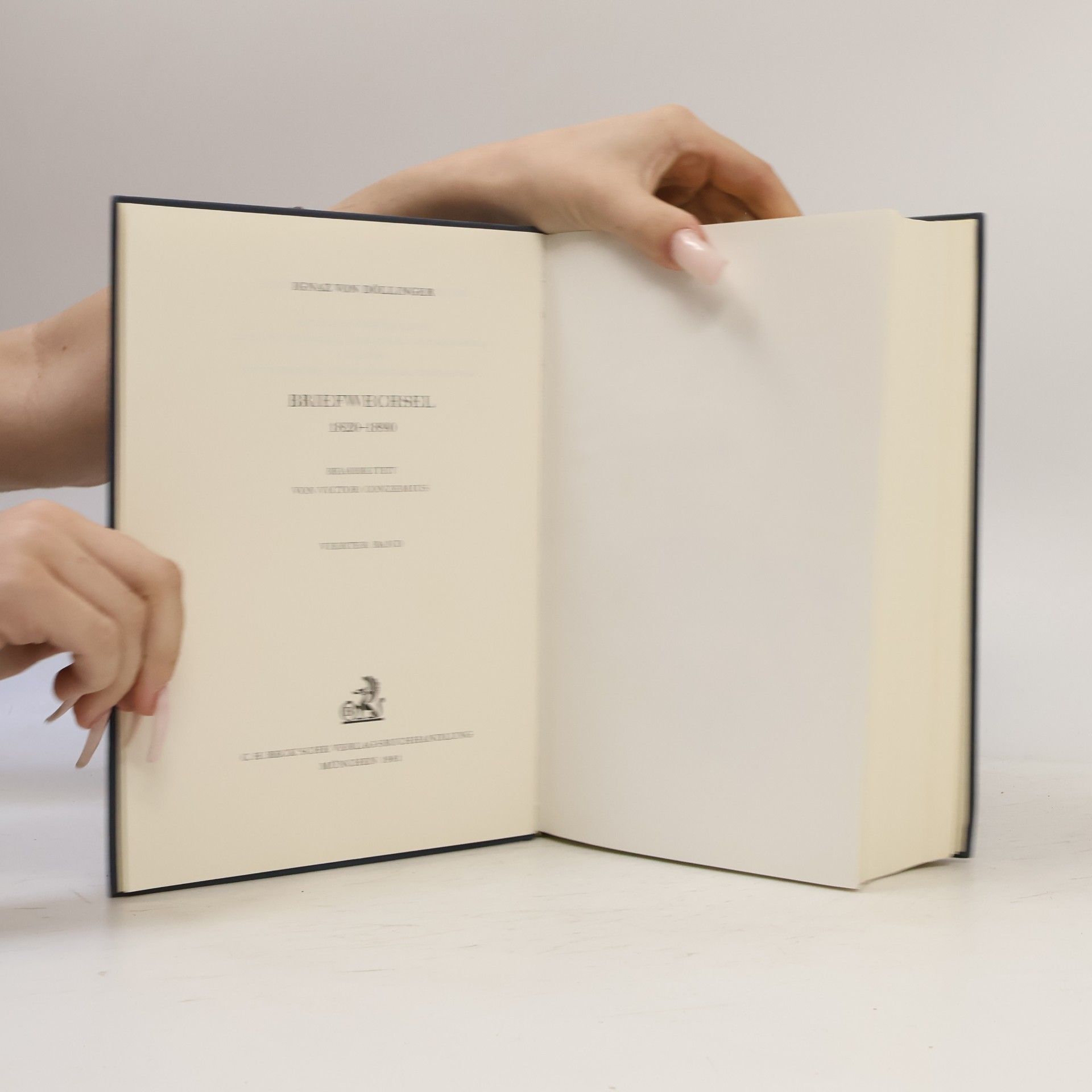Victor Conzemius Ignaz v. Döllinger Briefwechsel 4