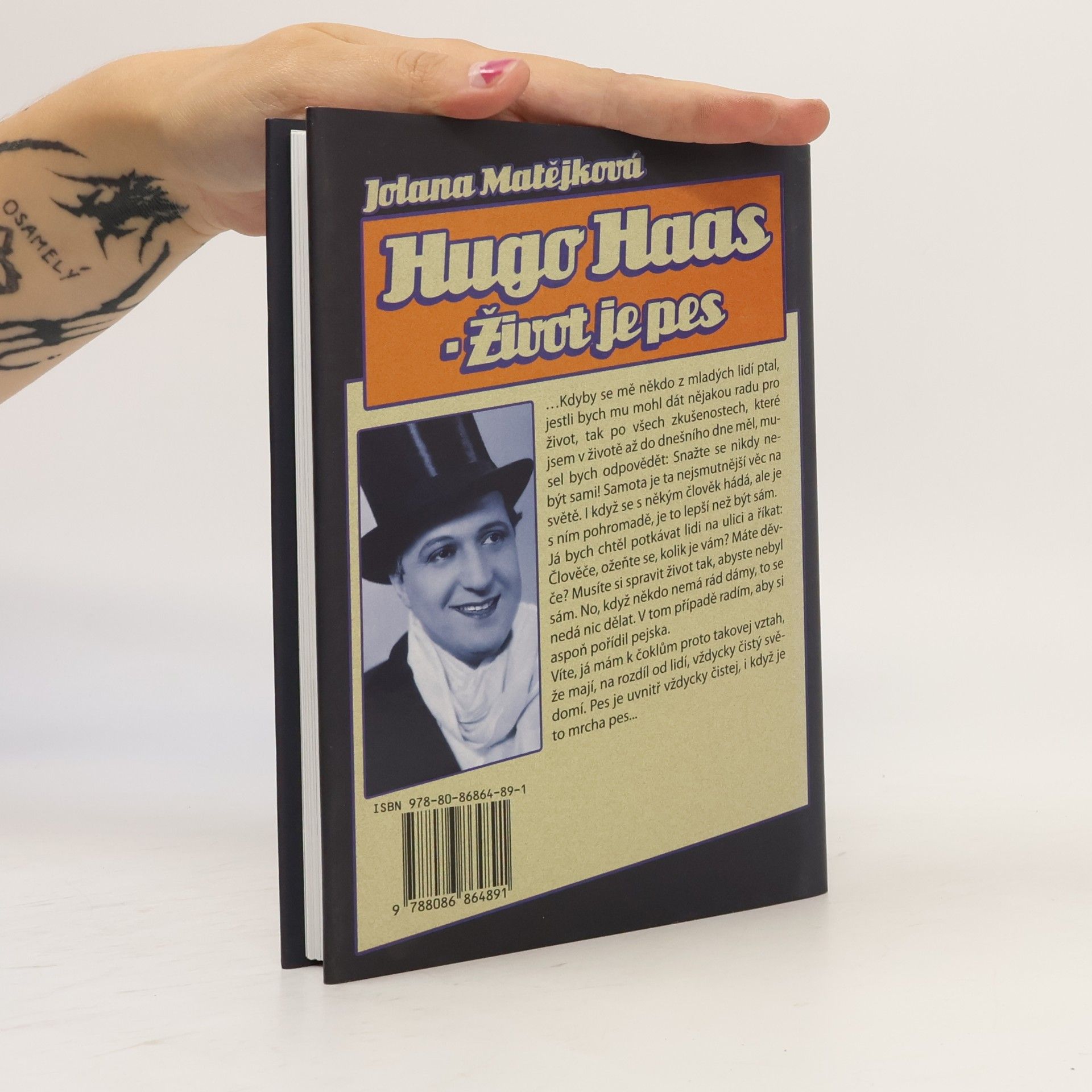 Jolana Matějková Hugo Haas - Život je pes