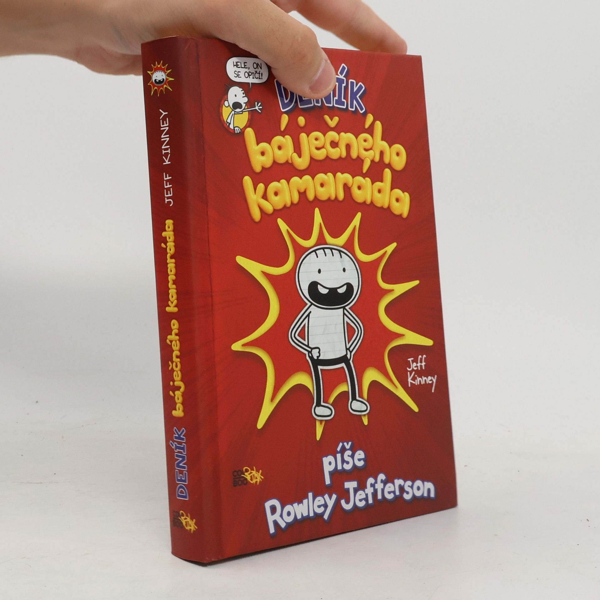 Jeff Kinney Deník báječného kamaráda. Píše Rowley Jefferson