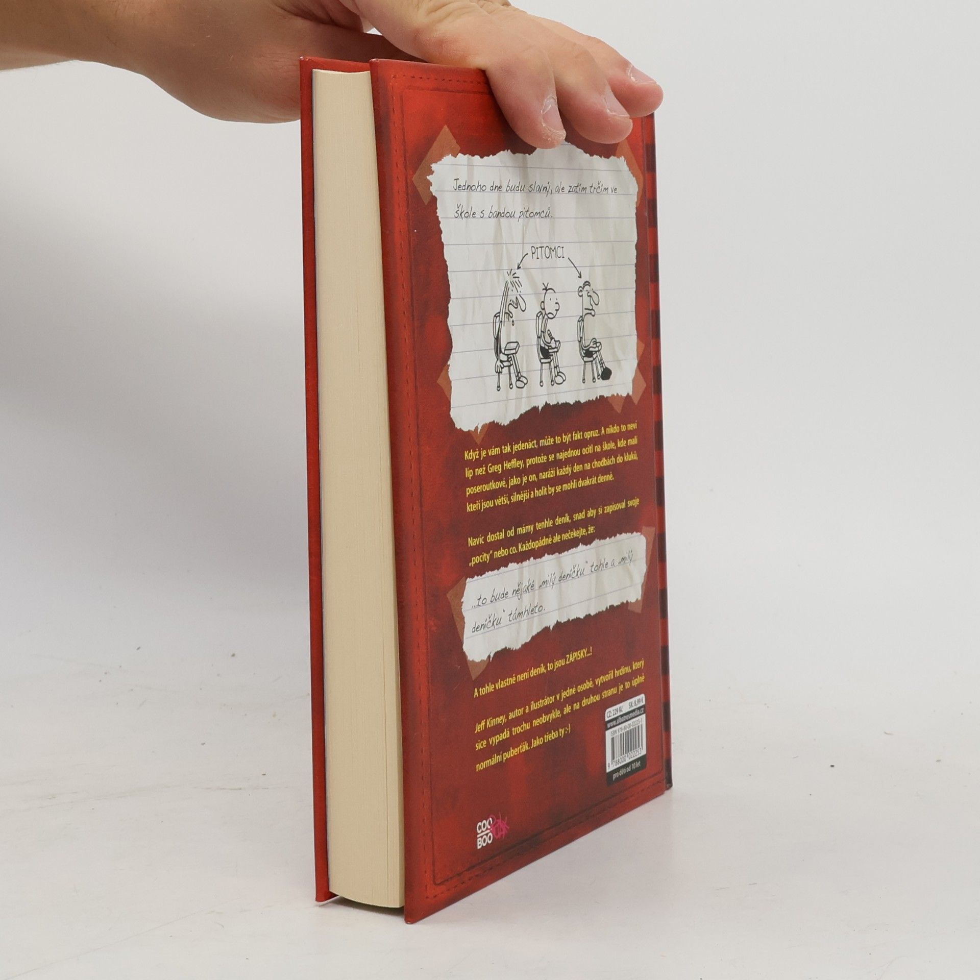 Jeff Kinney Deník malého poseroutky 1