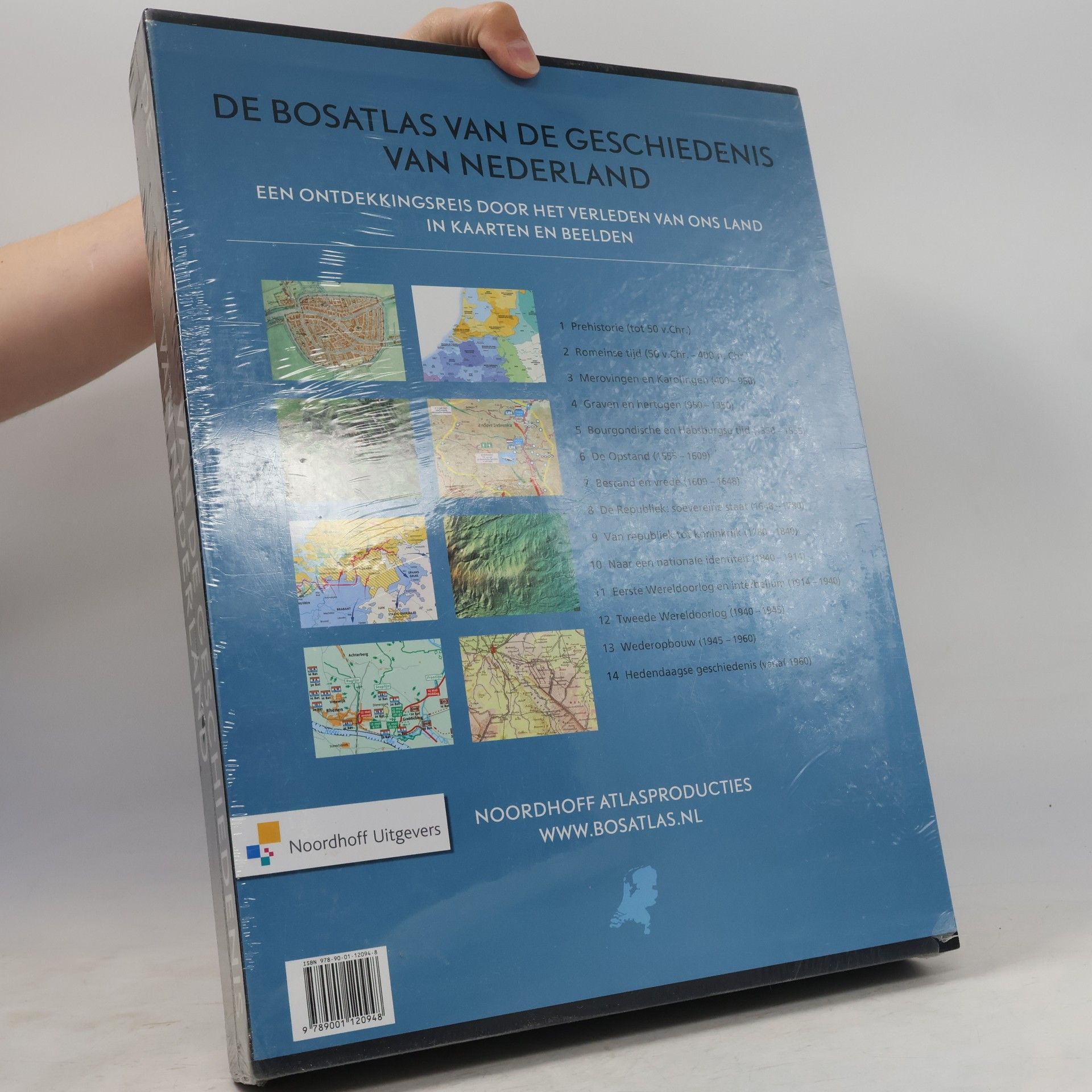 Noordhoff Atlasproducties De Bosatlas van de geschiedenis van Nederland