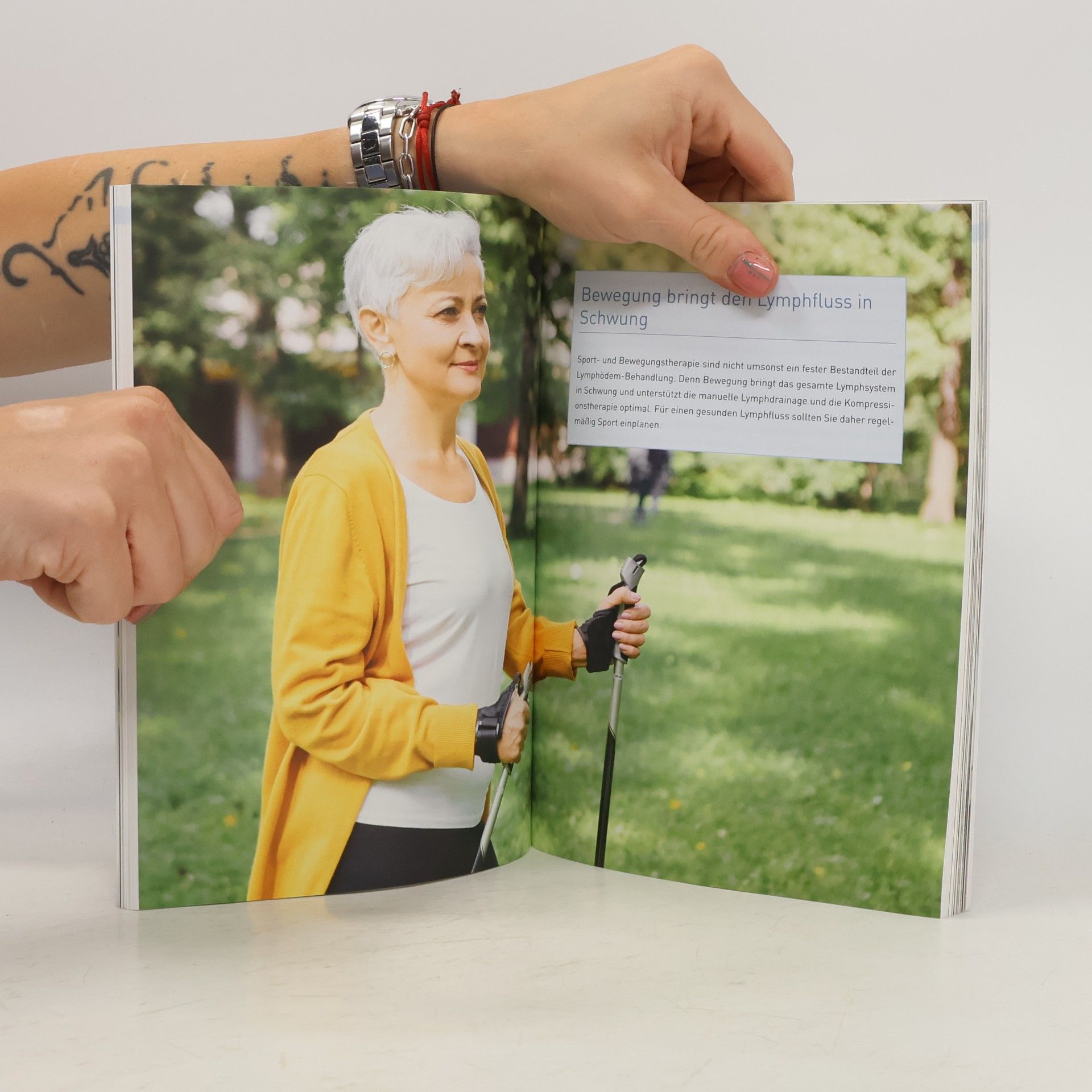 Simone Fischer Lymphdrainage Selbstbehandlung