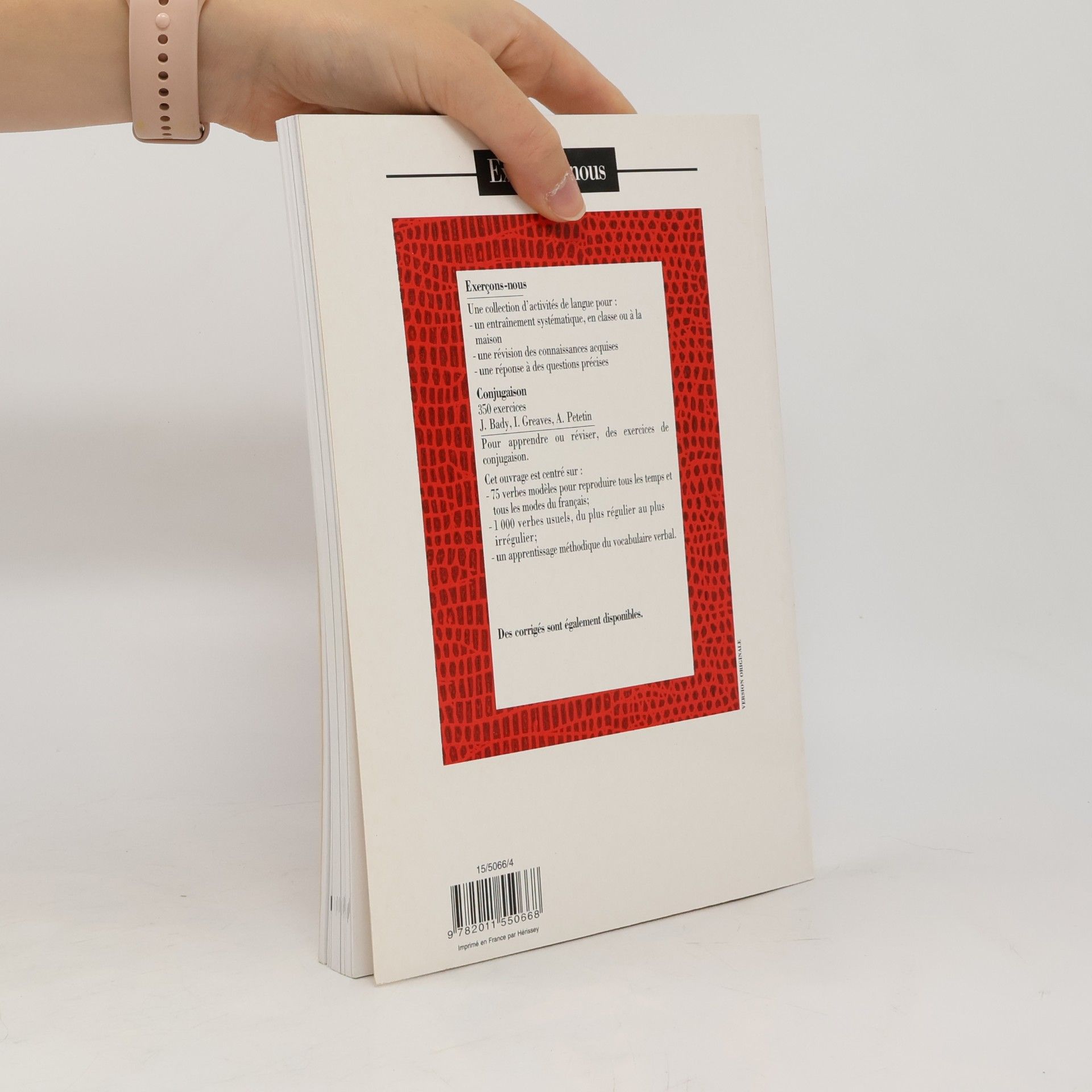 Kolektiv autorů Conjugaison : 350 exercices, Corrigés