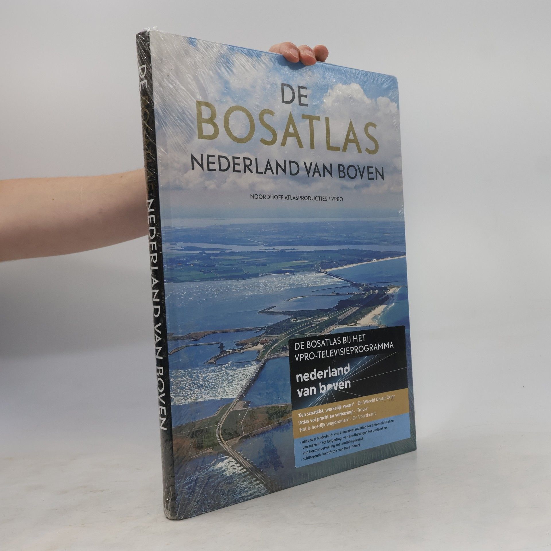 Karel Tomeï De Bosatlas Nederland van boven