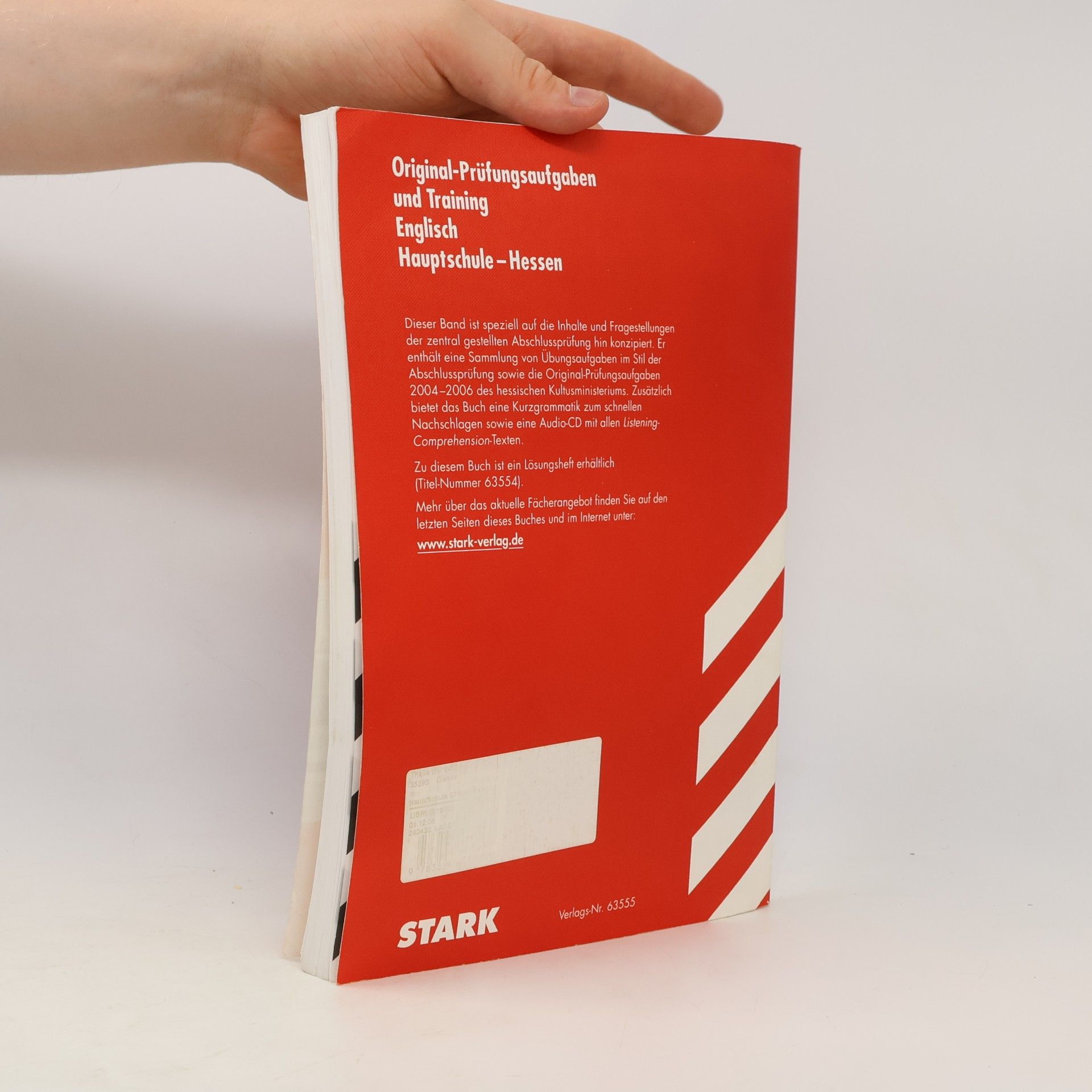 Menzel, Katharina Abschluss-Prüfungsaufgaben Hauptschule Hessen / Englisch mit MP3-CD 2012: Mit den Original-Prüfungsaufgaben Jahrgänge 2006-2011 und Training. Ohne Lösungen.