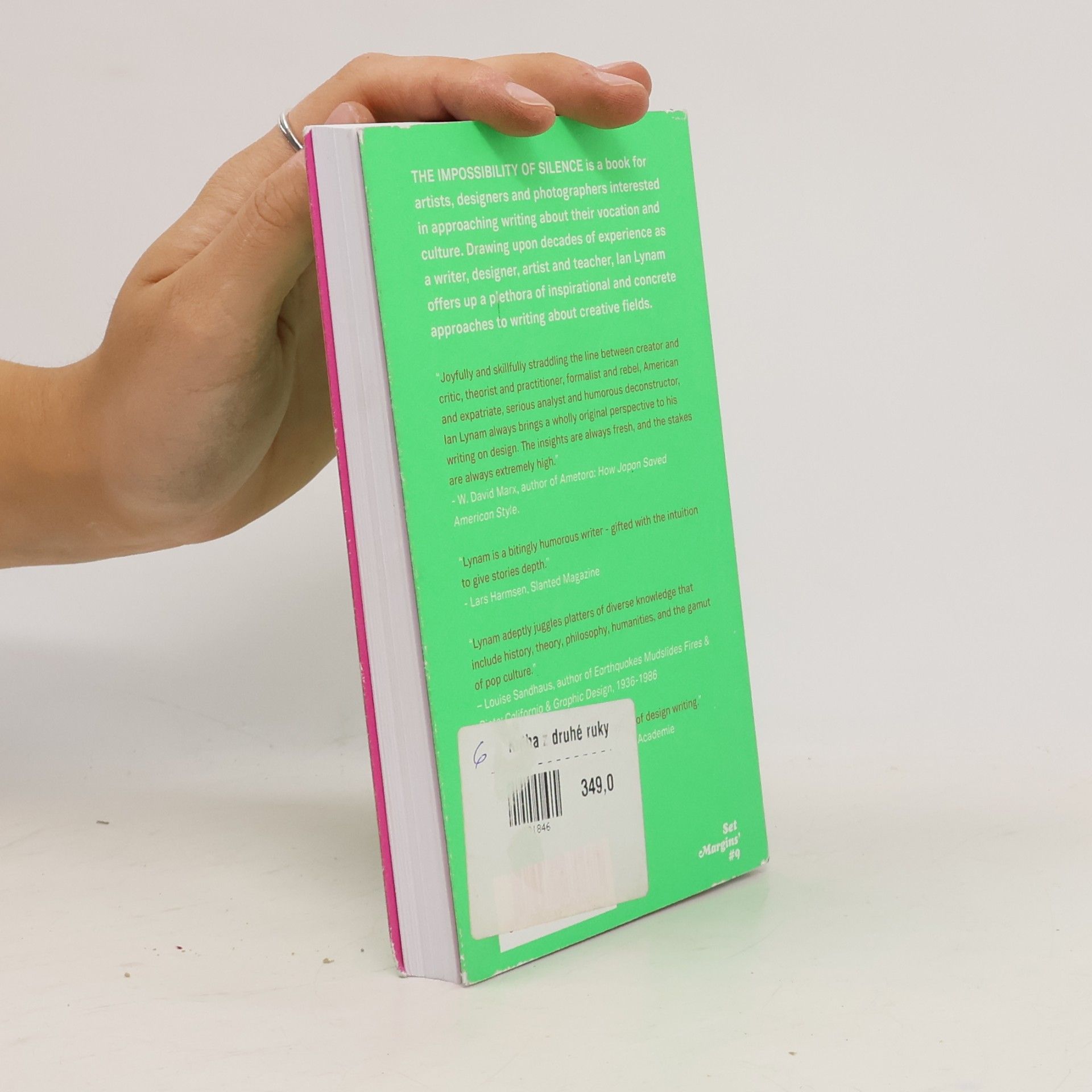 Ian Lynam The impossibility of silence. Writing for designers, artists & photographers