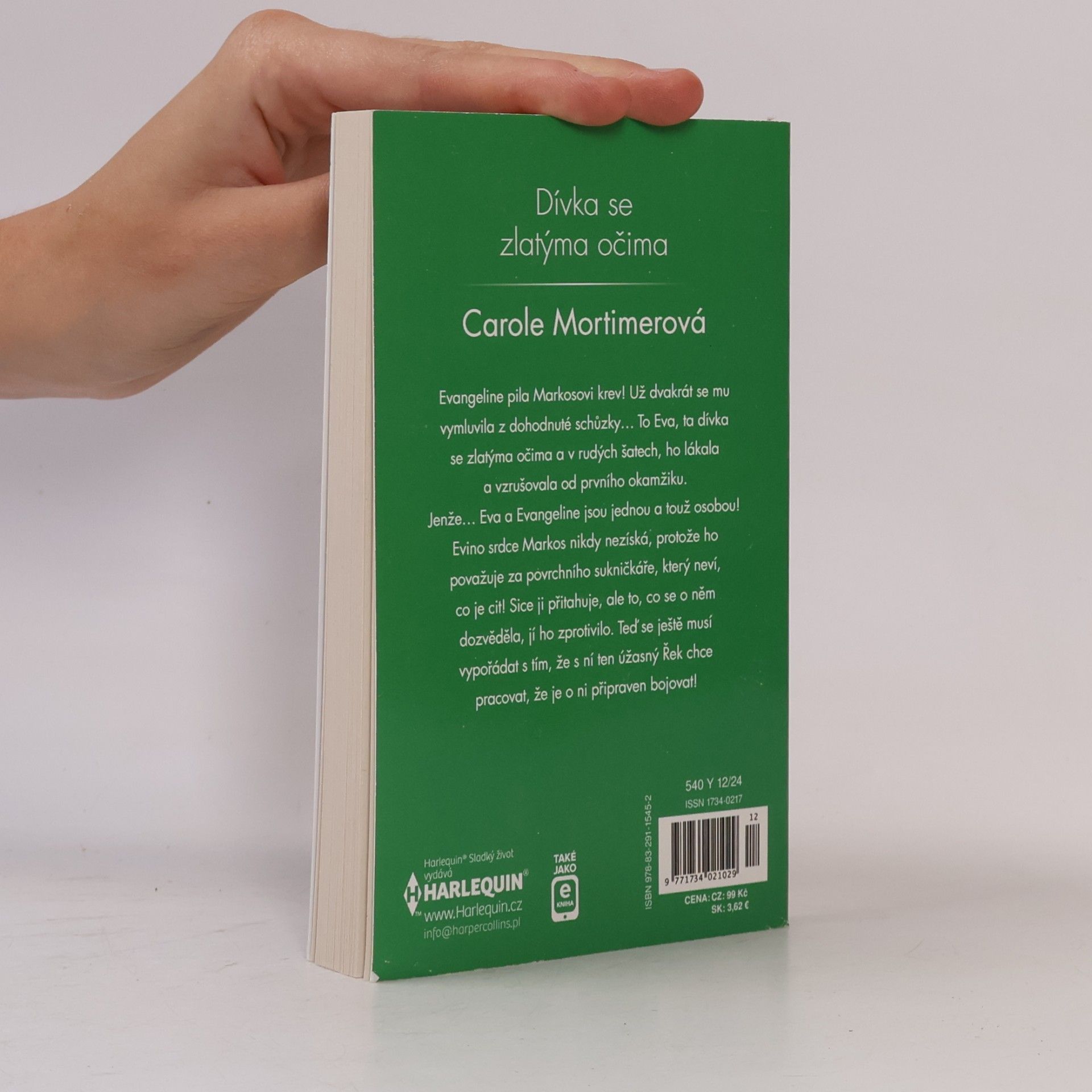Carole Mortimer Dívka se zlatýma očima