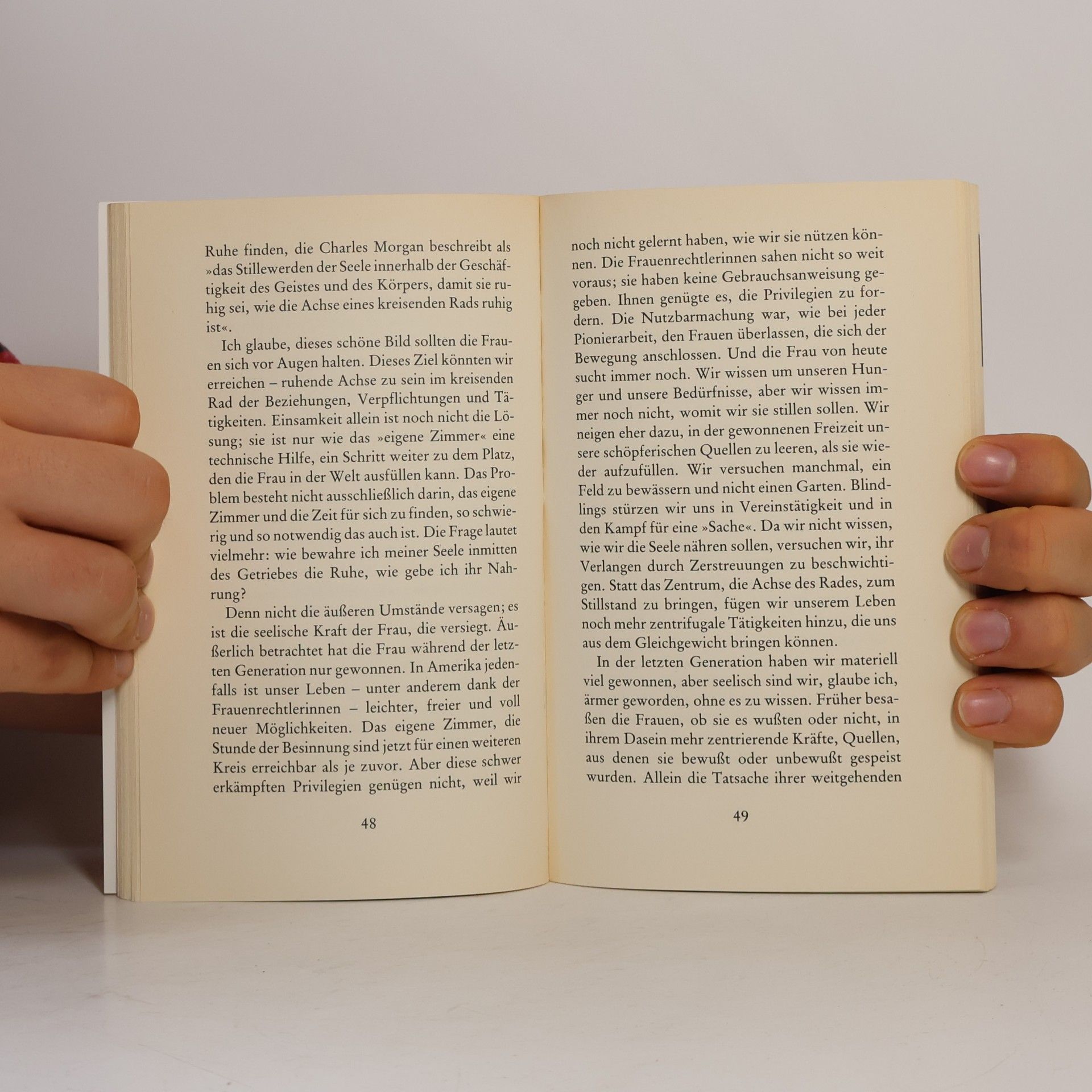 Anne Morrow Lindbergh Muscheln in meiner Hand