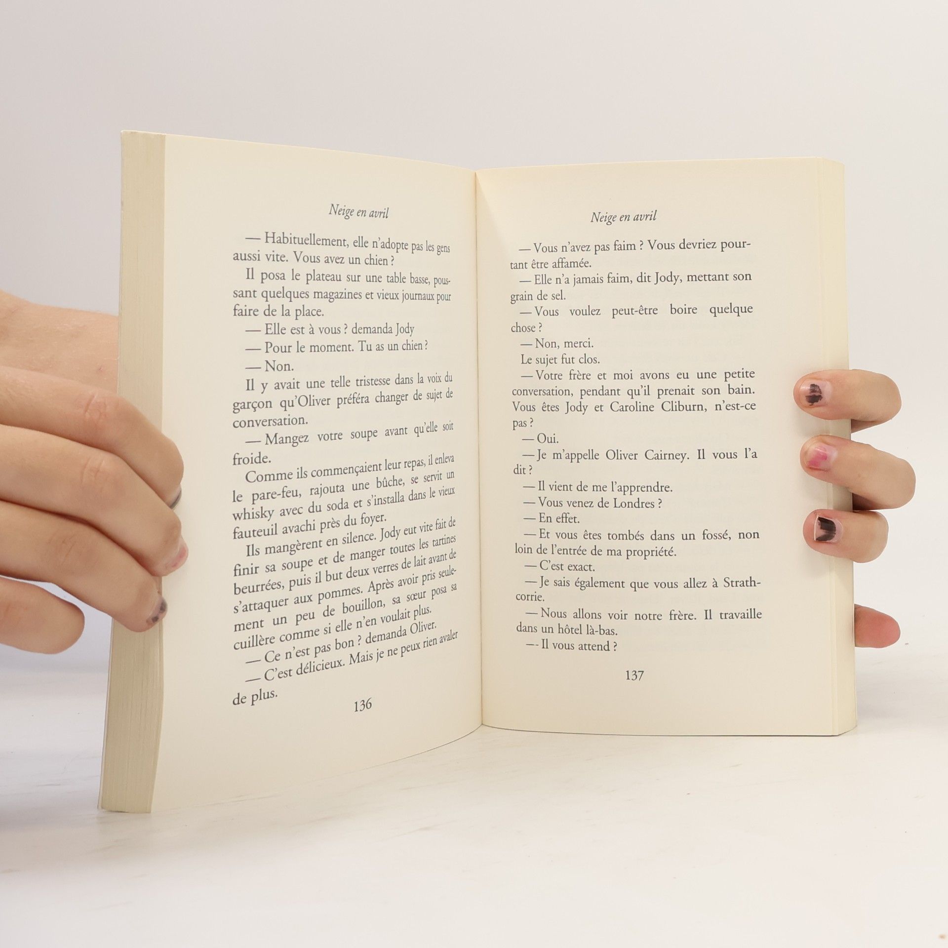 Rosamunde Pilcher Neige en Avril [Broché]