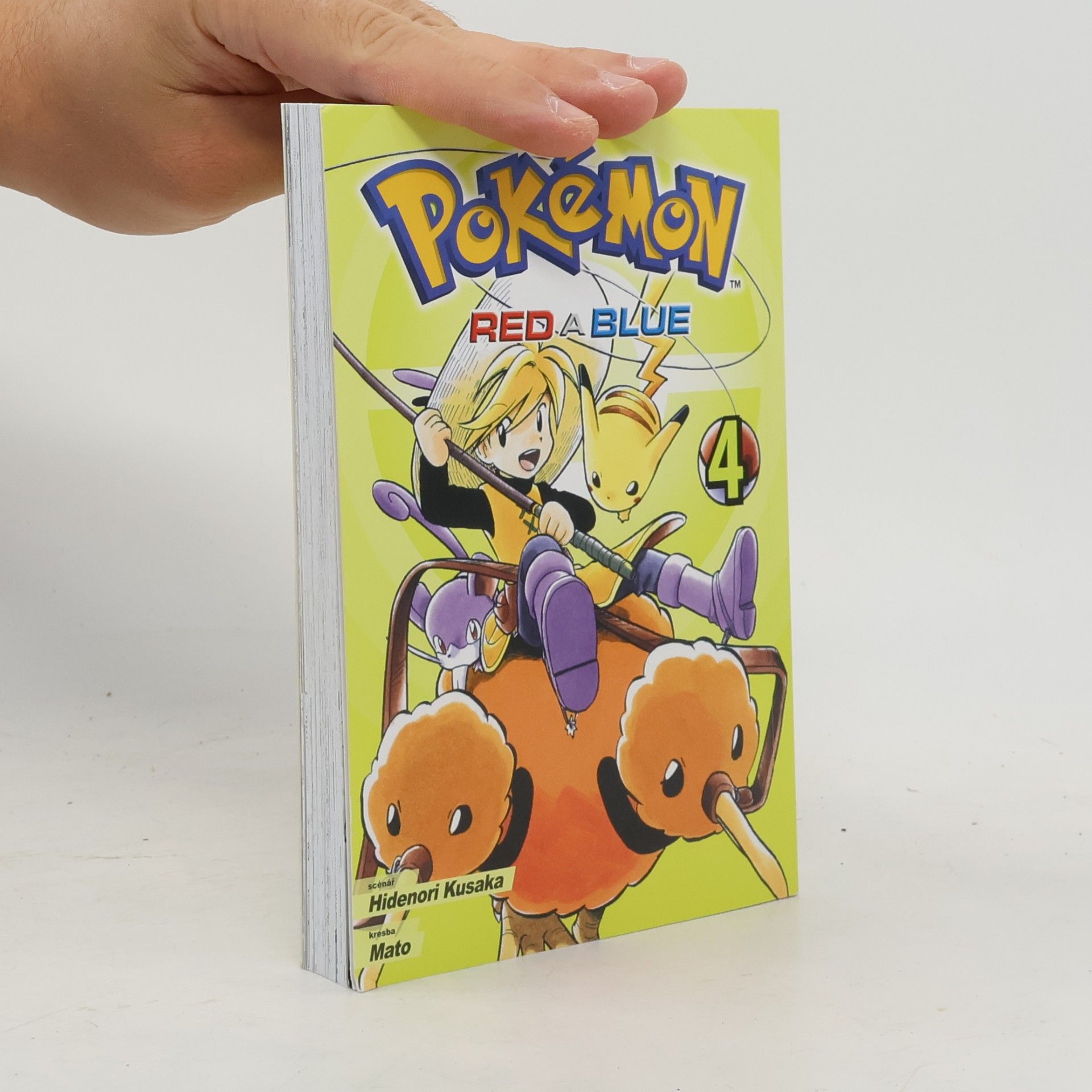 Hidenori Kusaka Pokémon. Red a Blue 4