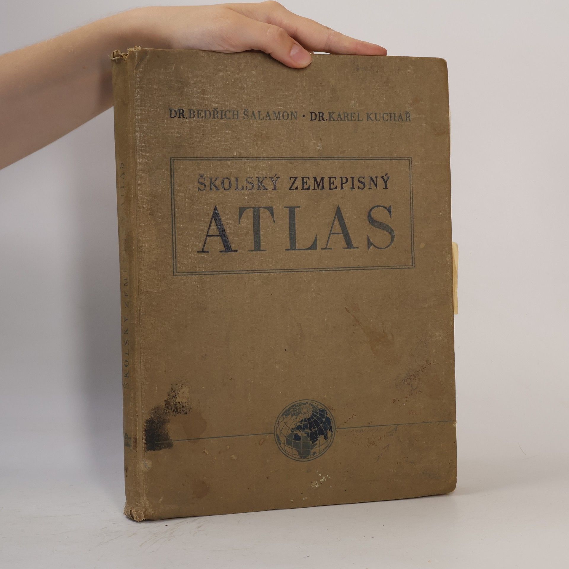 Collectif d'auteurs Školský zemepisný atlas